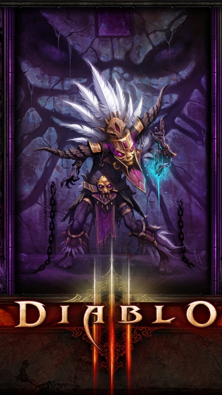 Baixar papel de parede para celular de Diablo, Videogame, Diablo Iii, Feiticeiro (Diablo Iii) gratuito.