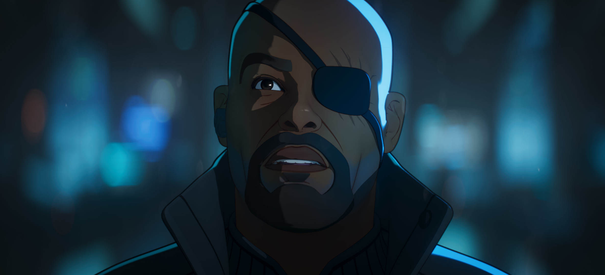 Download mobile wallpaper Tv Show, Nick Fury, Eye Patch, What If ? for free.