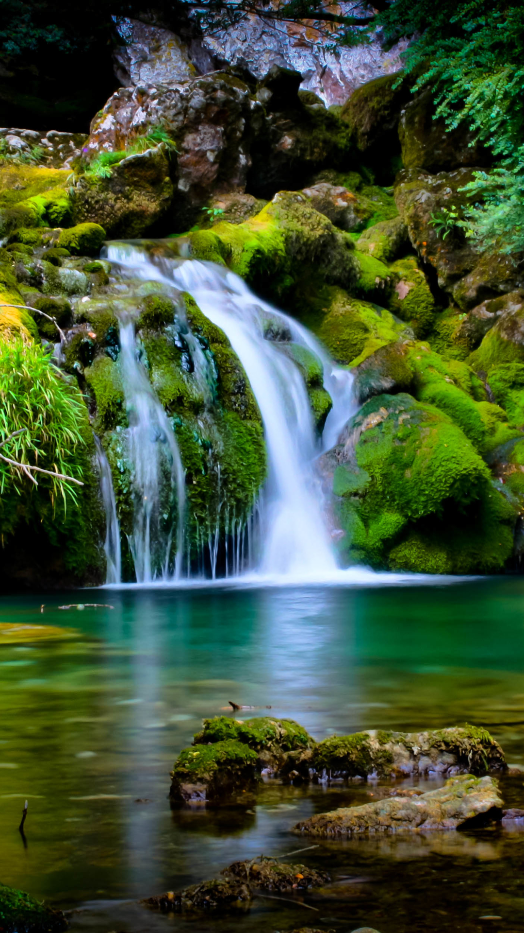 Скачать картинку Водопады, Водопад, Франция, Земля/природа в телефон бесплатно.