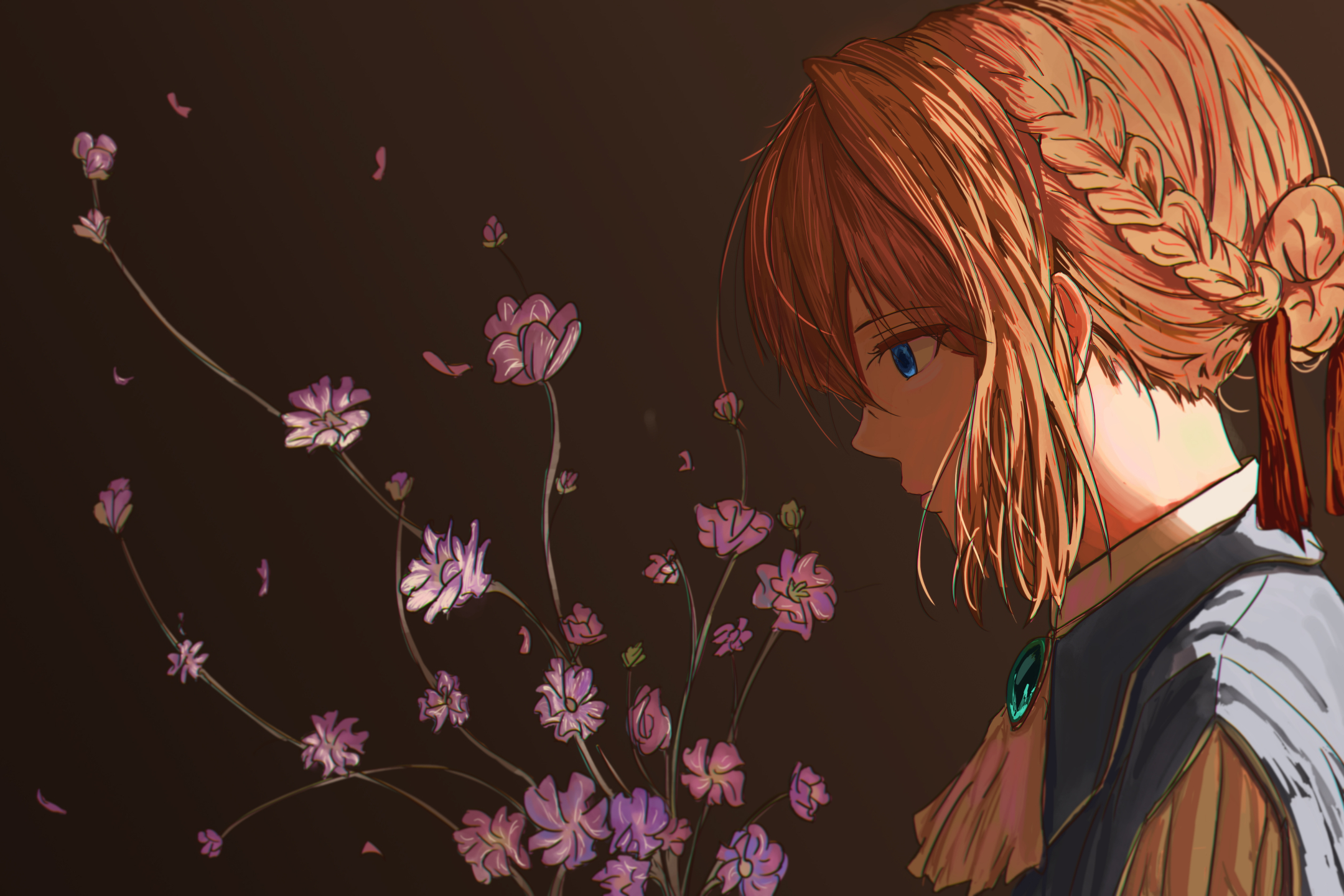 Free download wallpaper Anime, Blonde, Violet Evergarden (Character), Violet Evergarden on your PC desktop