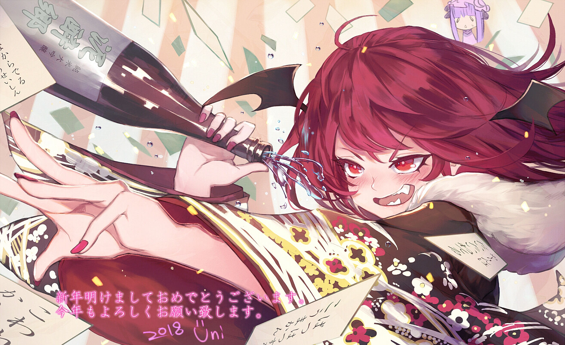 Download mobile wallpaper Anime, Touhou, Koakuma (Touhou), Patchouli Knowledge for free.