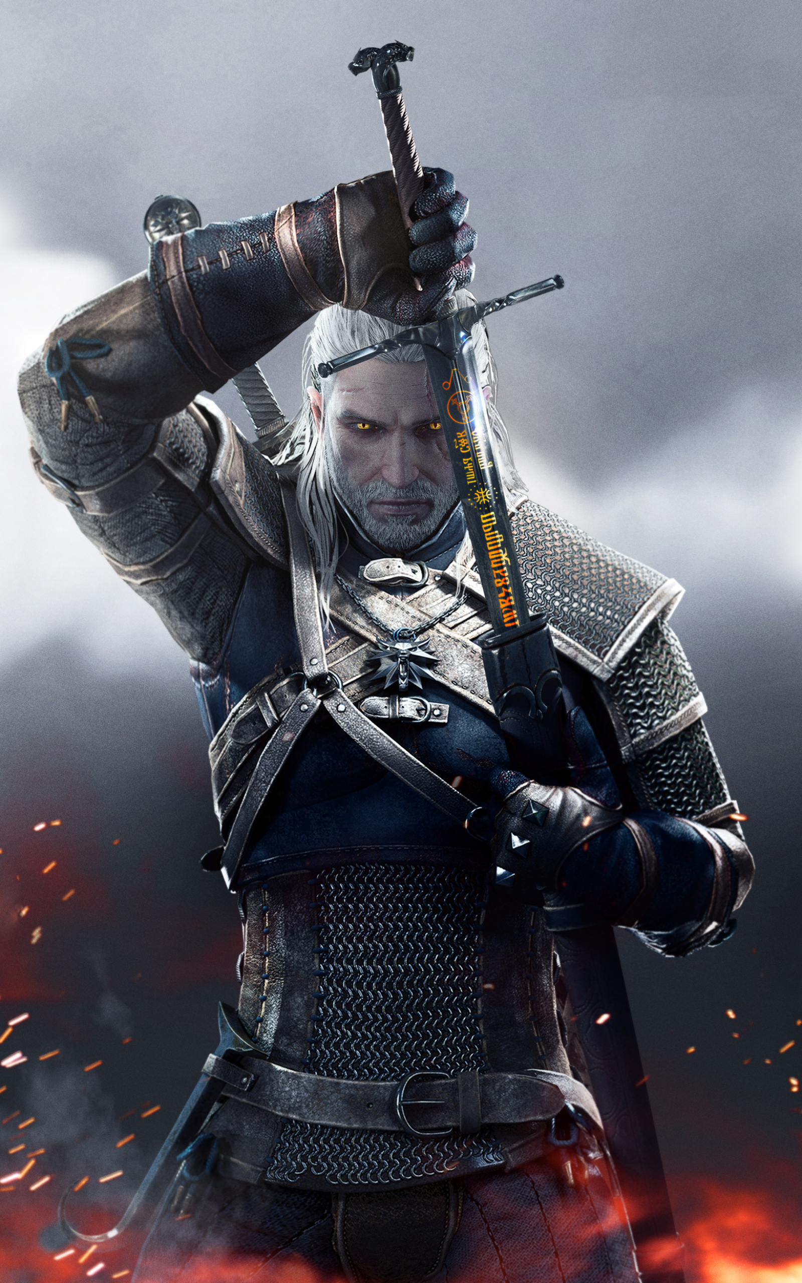 Handy-Wallpaper Computerspiele, Der Hexer, Geralt Von Riva, The Witcher 3: Wild Hunt kostenlos herunterladen.
