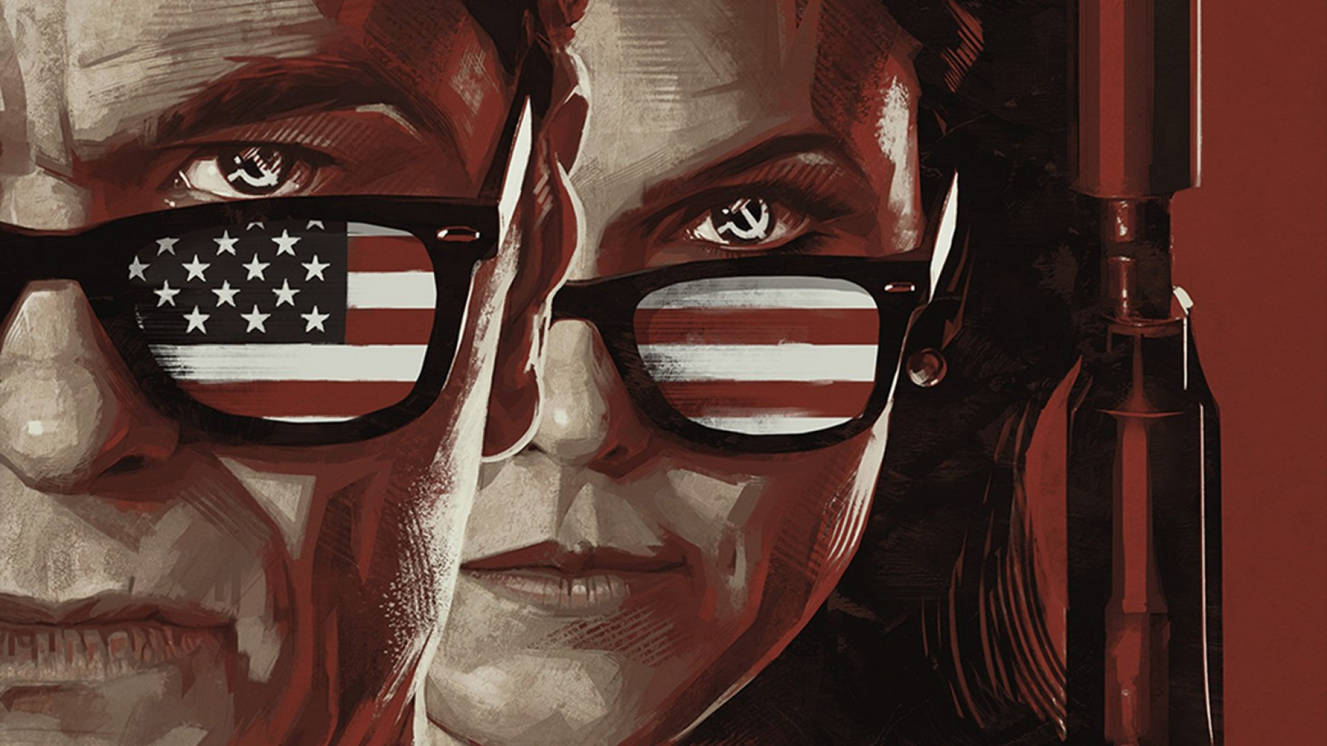 tv show, the americans, flag, keri russell, matthew rhys, the americans (tv show)