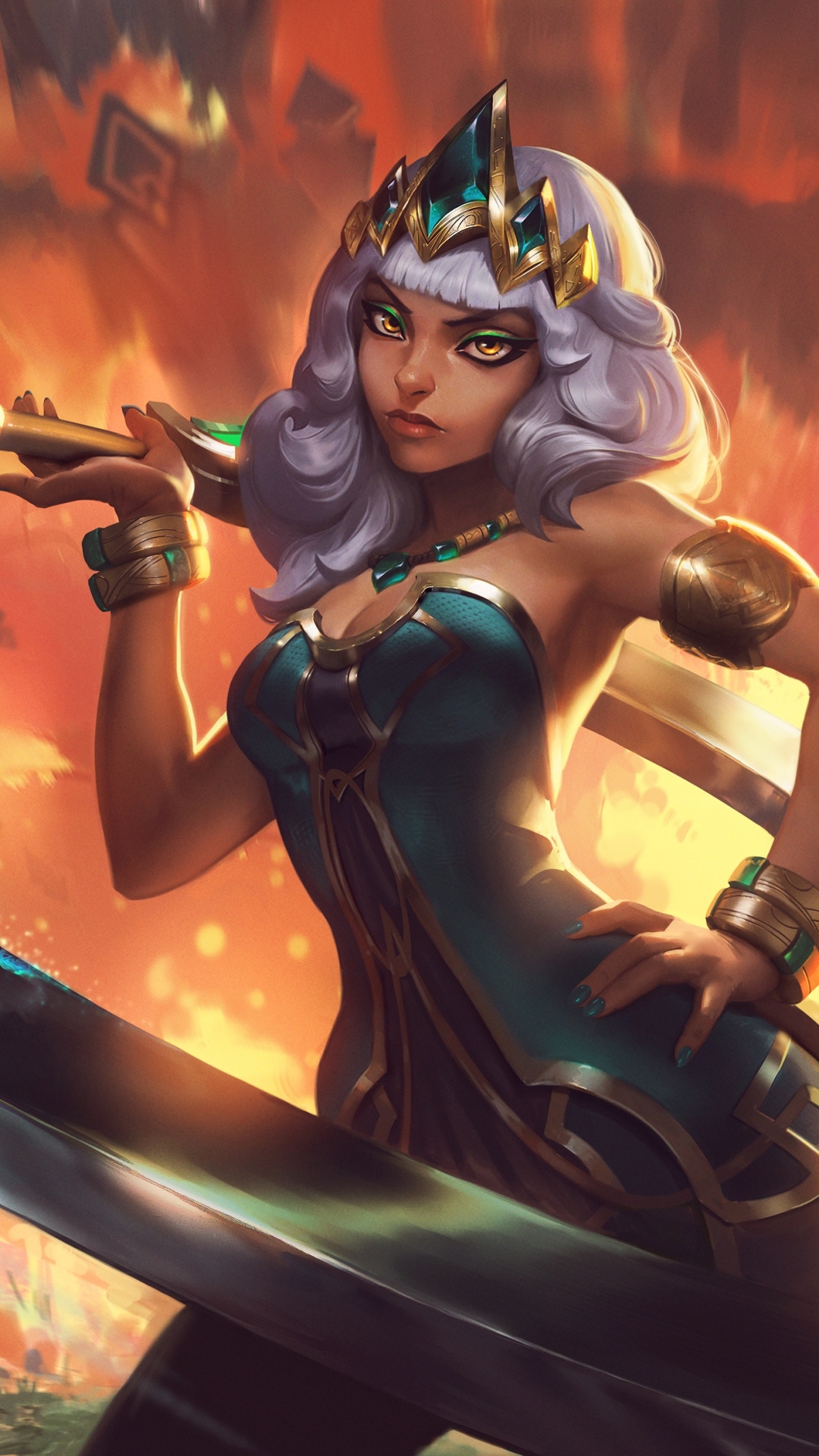 Download mobile wallpaper League Of Legends, Video Game, Qiyana (League Of Legends) for free.