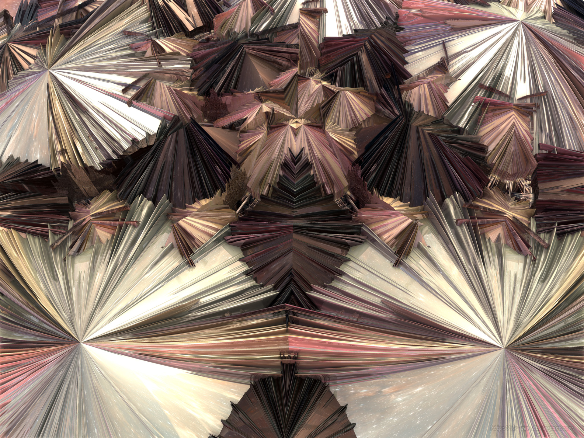 Free download wallpaper Abstract, 3D, Fractal, Silver, Geometry, Cgi, Mandelbulb 3D on your PC desktop
