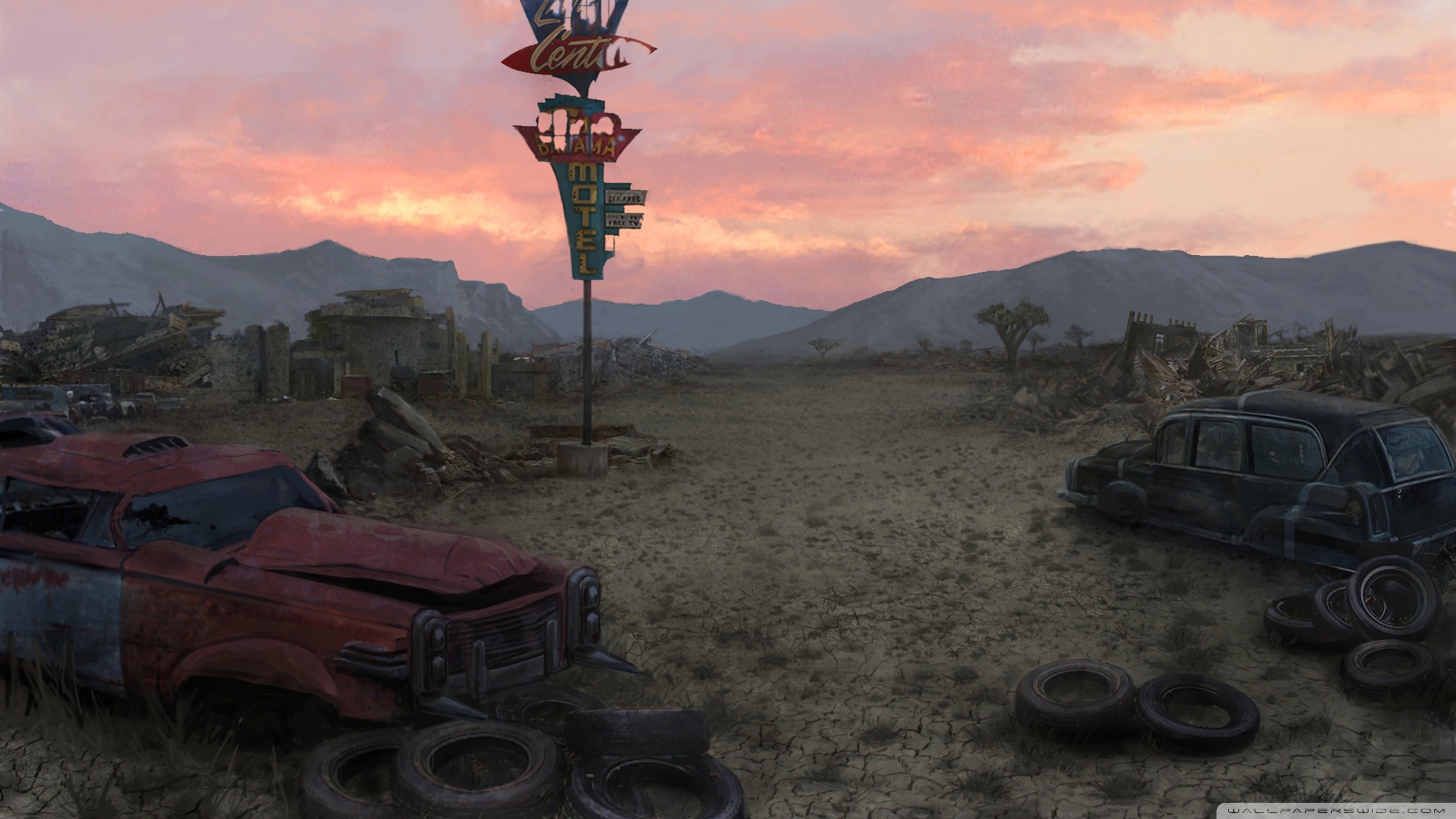 Скачати мобільні шпалери Fallout: New Vegas, Відеогра, Fallout безкоштовно.