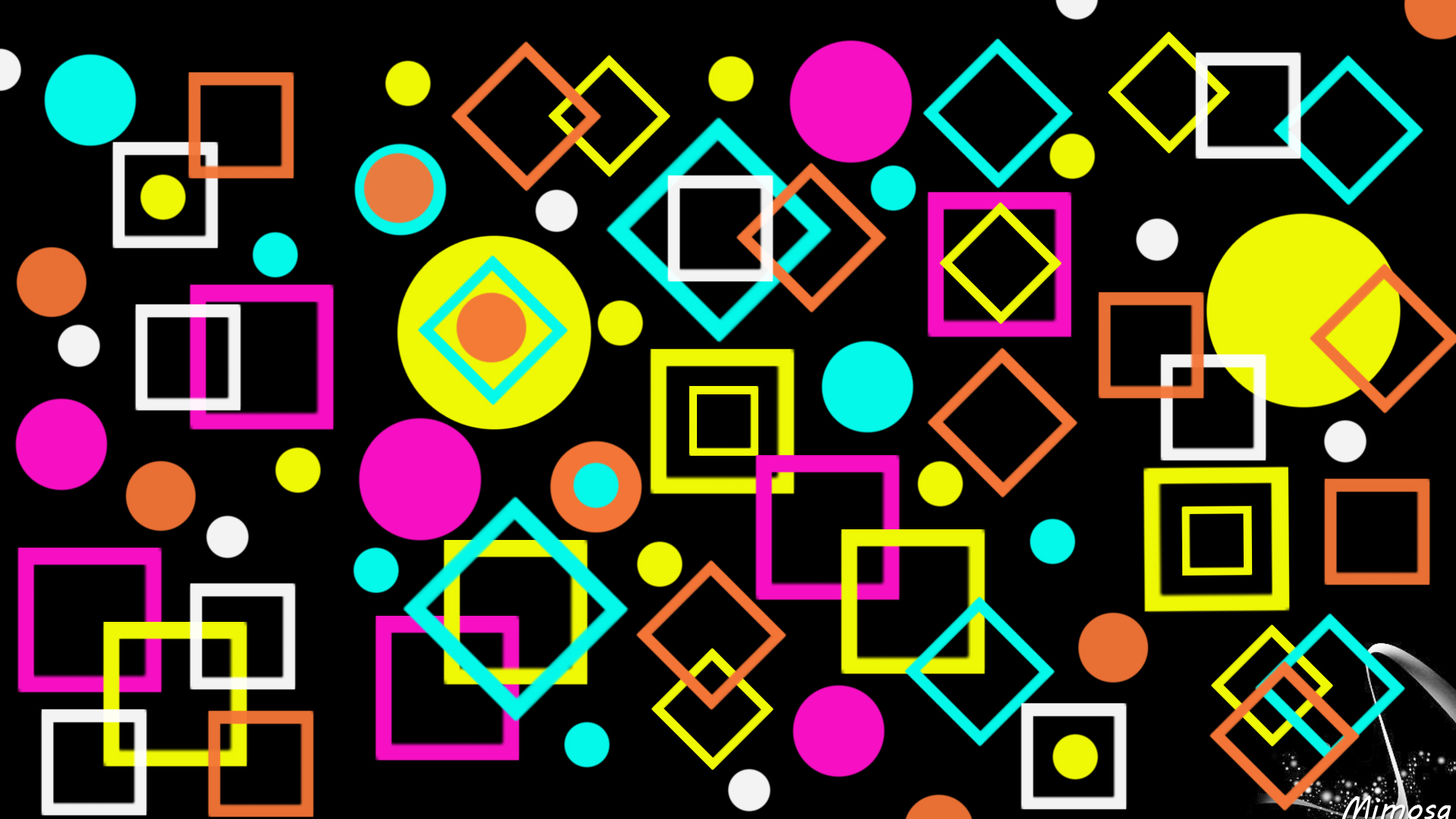 Free download wallpaper Abstract, Colors, Colorful, Square, Circle, Shapes, Geometry on your PC desktop