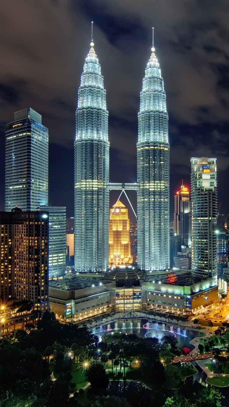 Handy-Wallpaper Städte, Kuala Lumpur, Menschengemacht kostenlos herunterladen.