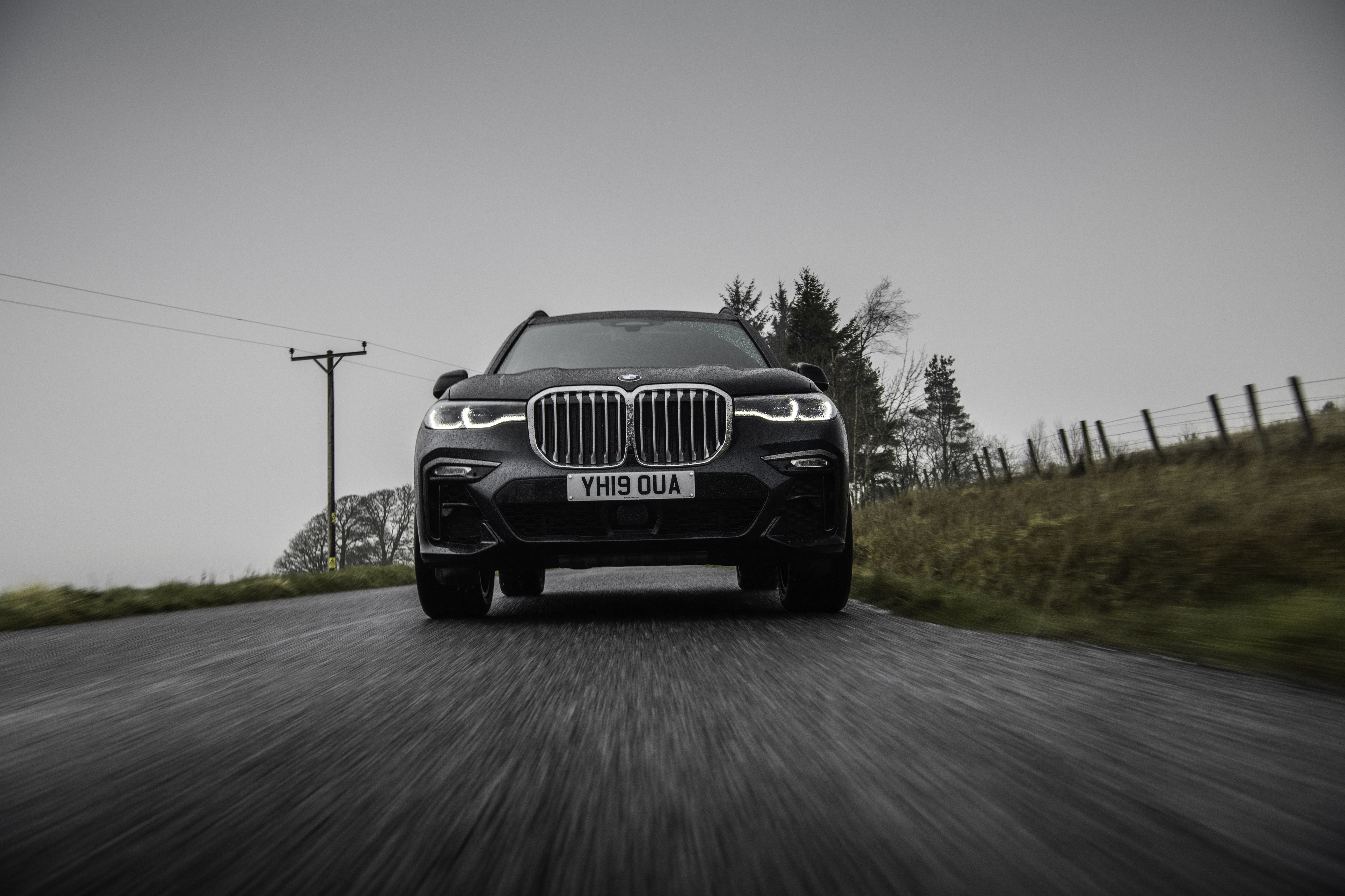 Download mobile wallpaper Bmw, Car, Suv, Vehicles, Black Car, Bmw X7 for free.