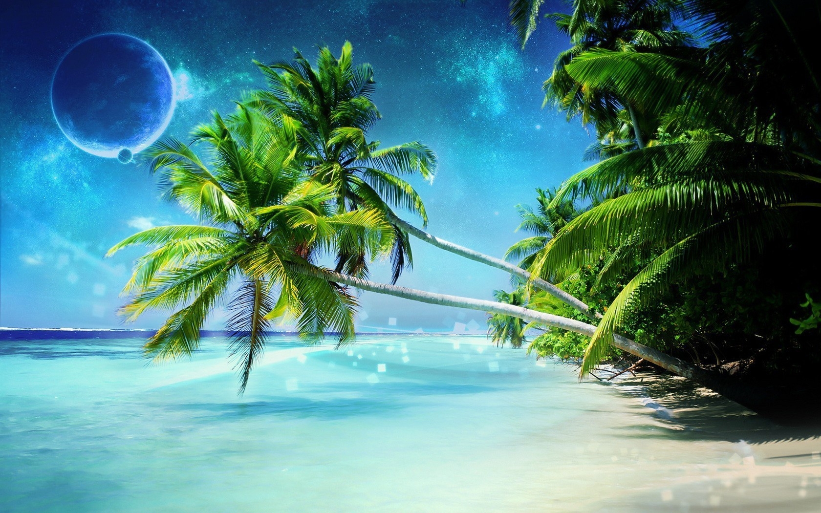Free download wallpaper Landscape, Beach, Fantasy on your PC desktop