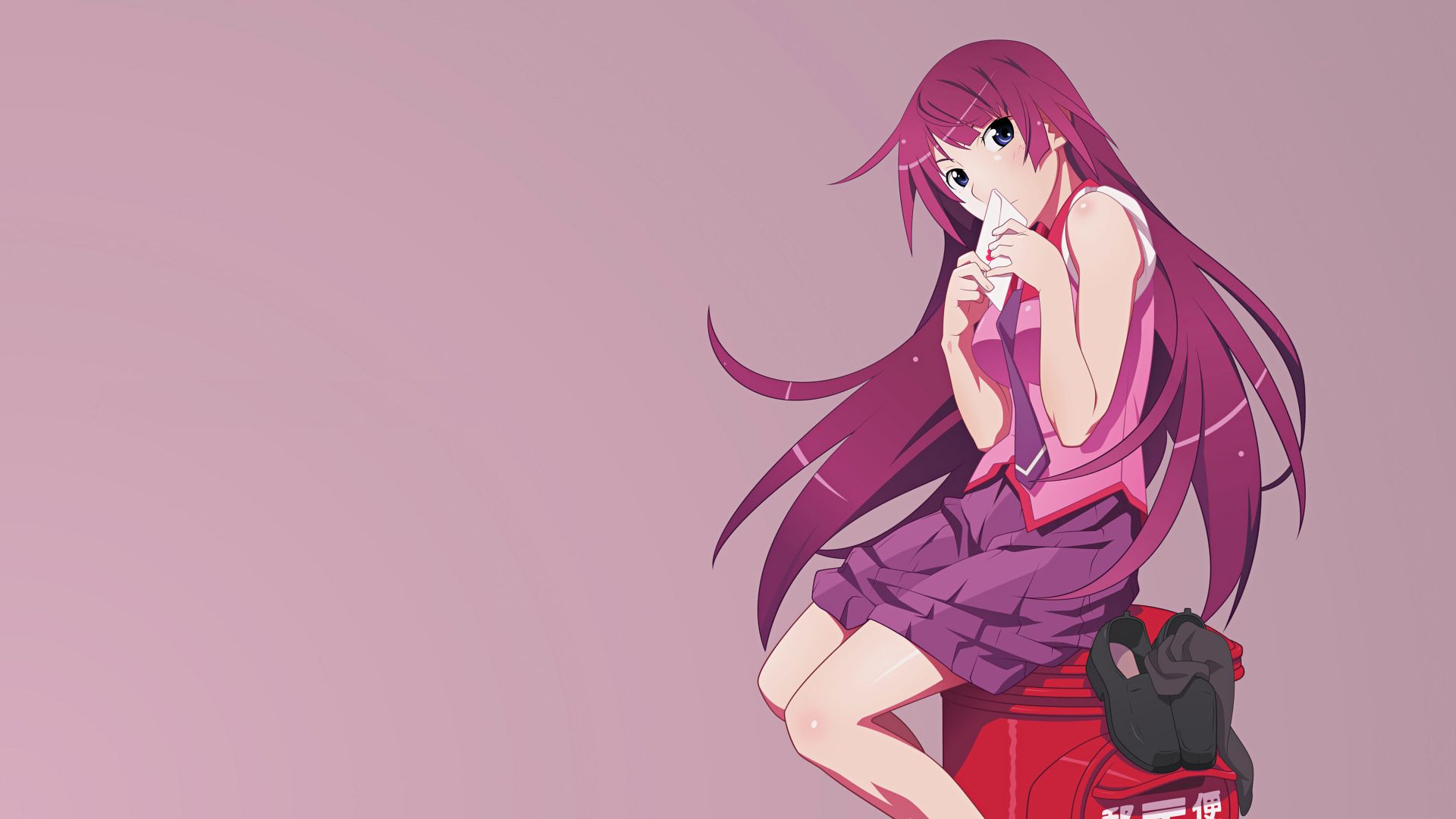 Descarga gratuita de fondo de pantalla para móvil de Animado, Monogatari (Serie), Hitagi Senjogahara.