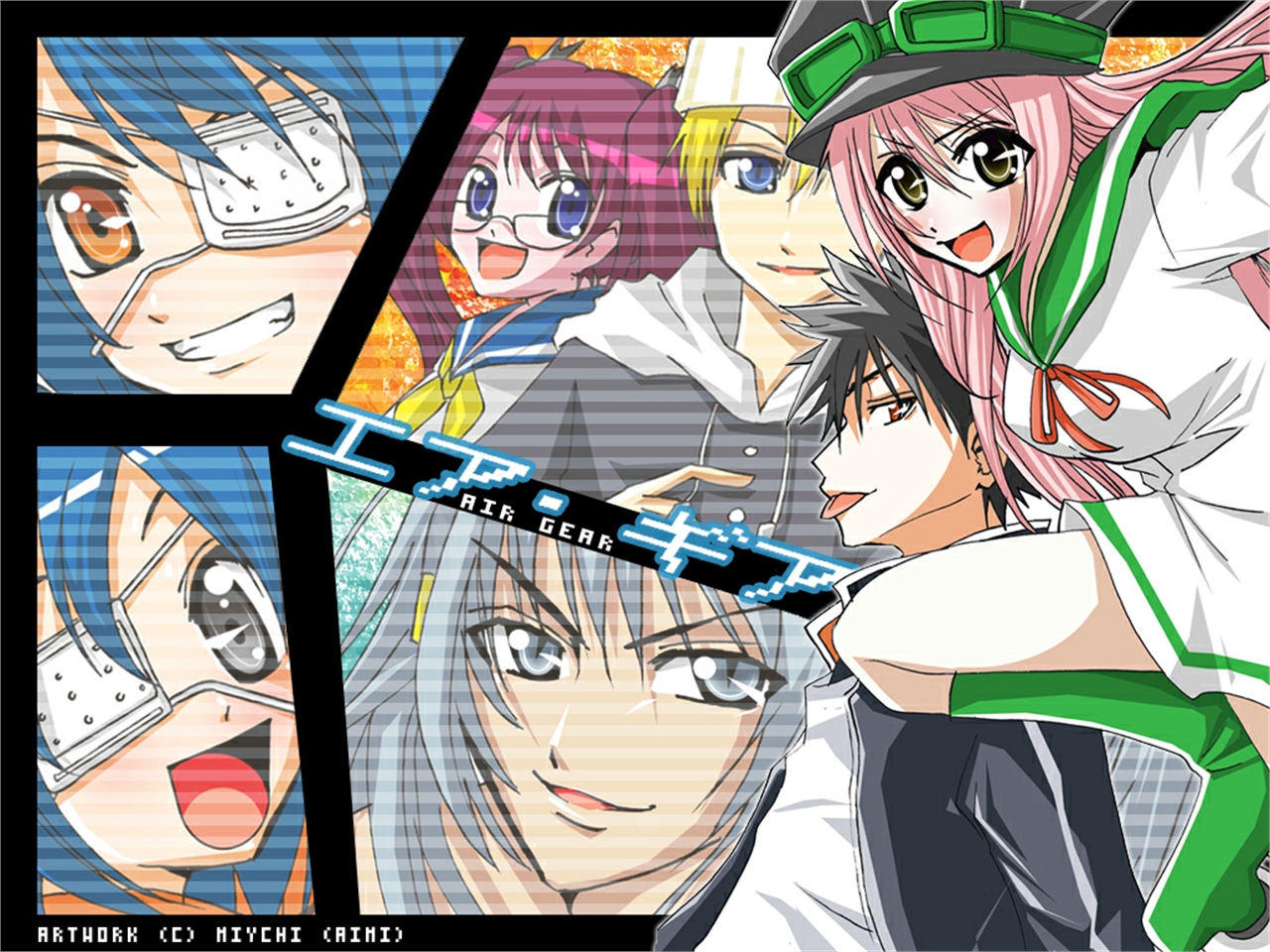 Free download wallpaper Anime, Air Gear on your PC desktop