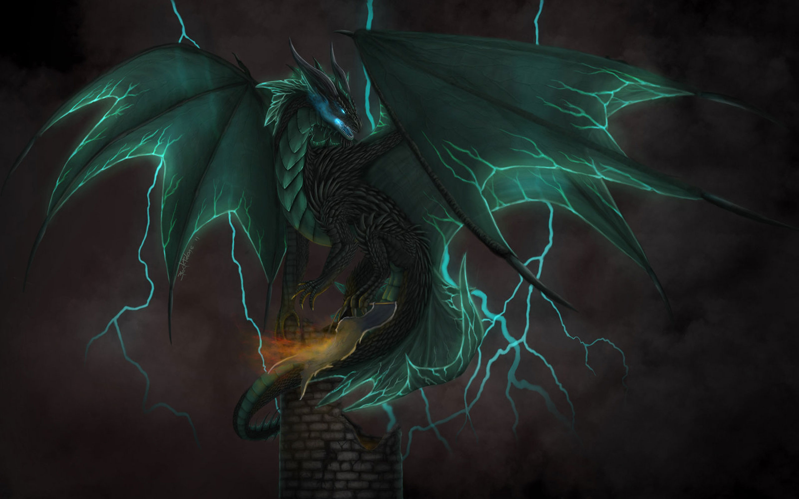 Download mobile wallpaper Fantasy, Dragon for free.