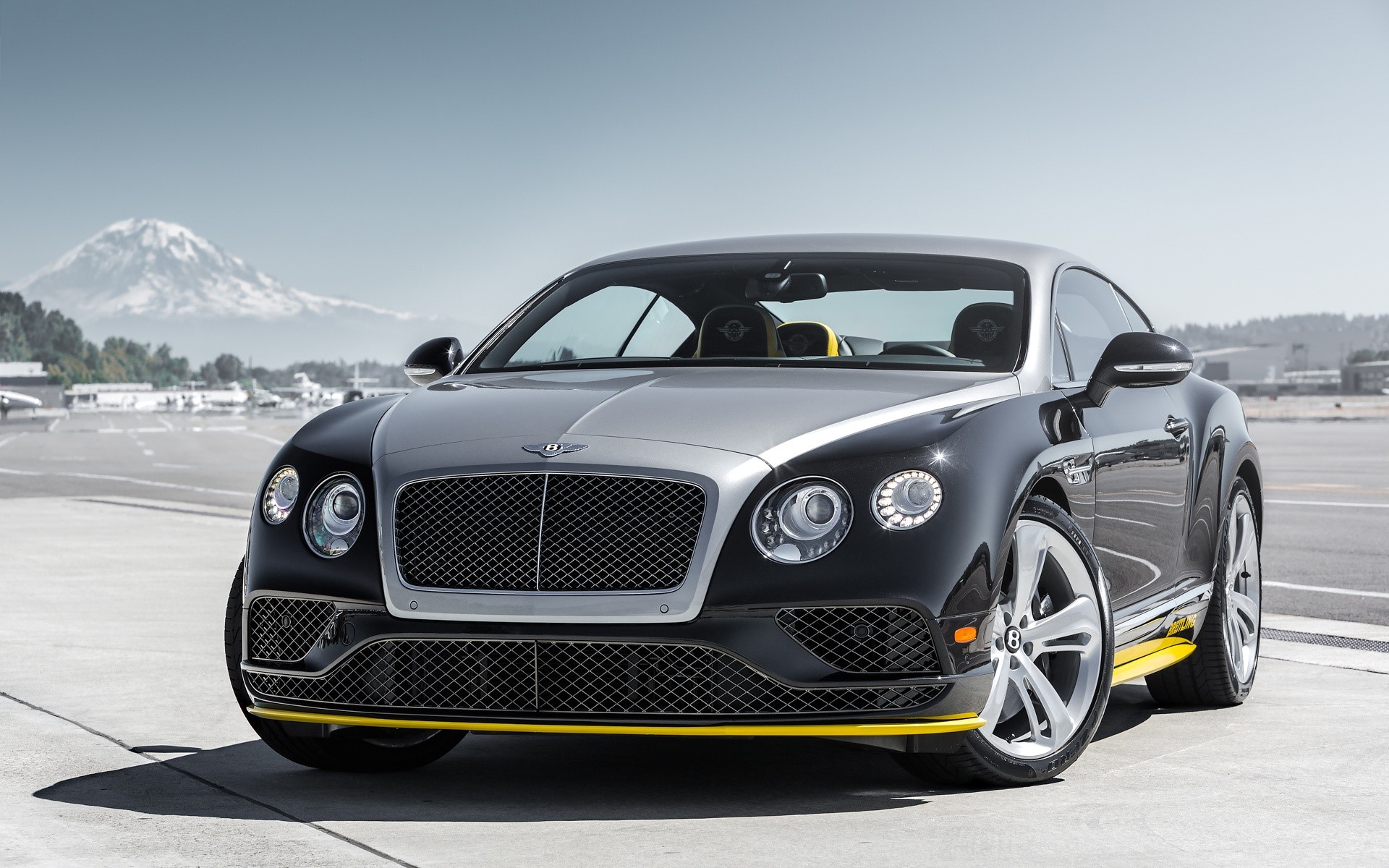 Download mobile wallpaper Bentley, Car, Bentley Continental Gt, Vehicles, Black Car for free.