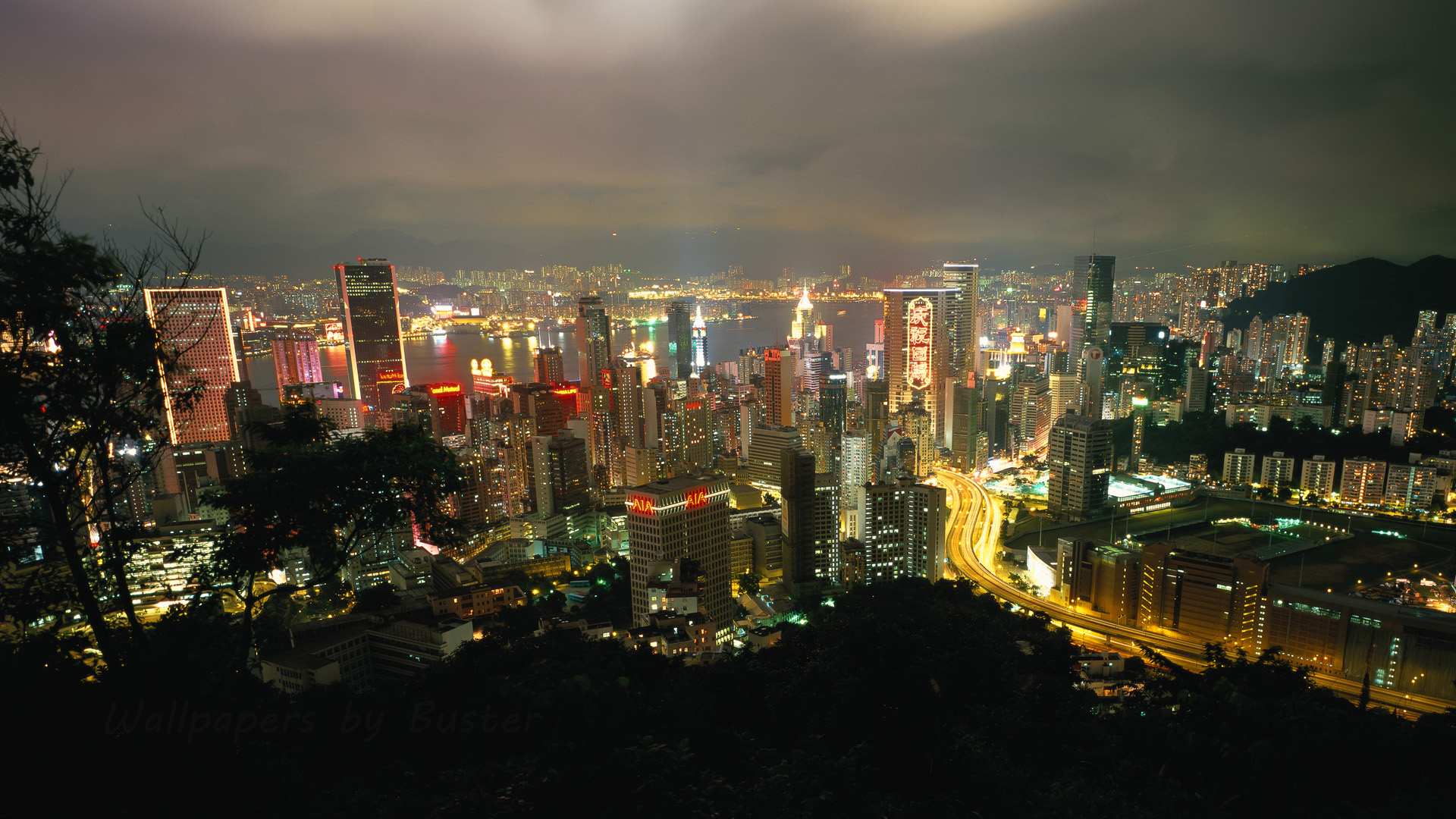 Скачать обои бесплатно Города, Гонконг, Сделано Человеком картинка на рабочий стол ПК