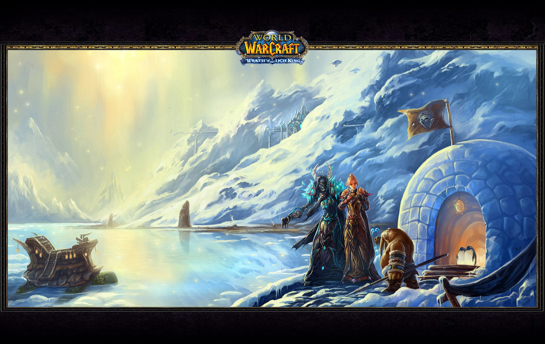 290554 Hintergrundbild herunterladen computerspiele, world of warcraft: zorn des lichkönigs, warcraft - Bildschirmschoner und Bilder kostenlos