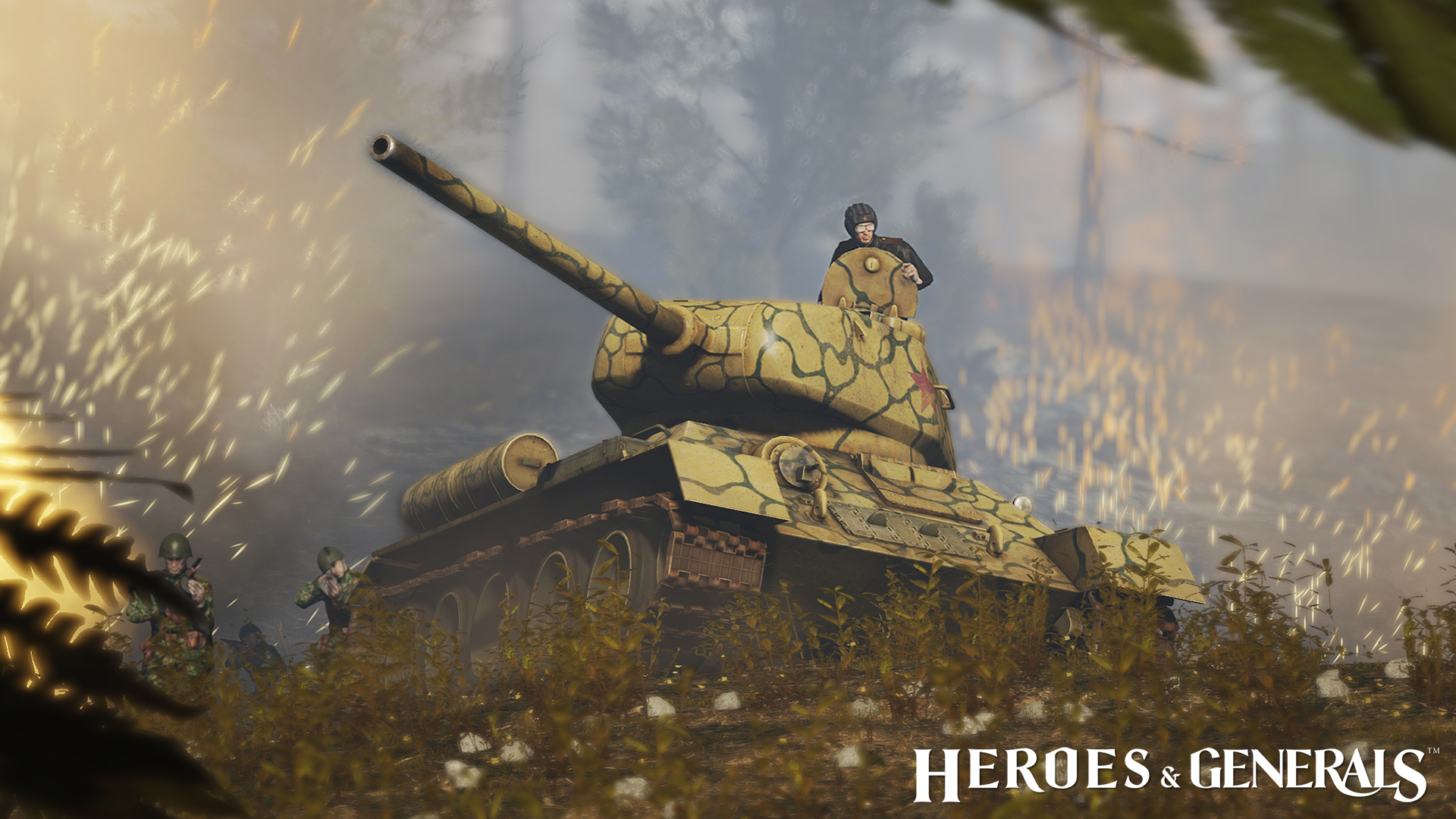 Téléchargez gratuitement l'image Jeux Vidéo, Heroes & Generals sur le bureau de votre PC