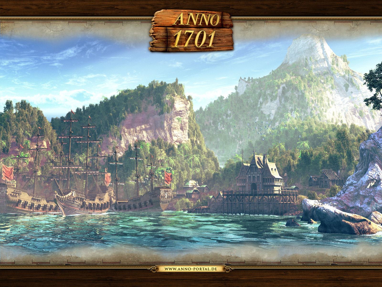 Download mobile wallpaper Anno 1701, Video Game for free.