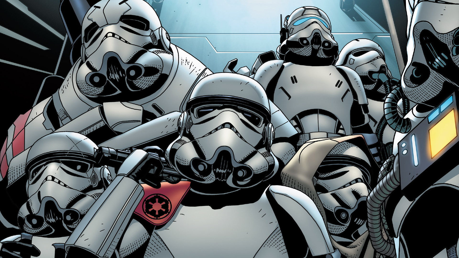 Download mobile wallpaper Star Wars, Comics, Stormtrooper for free.