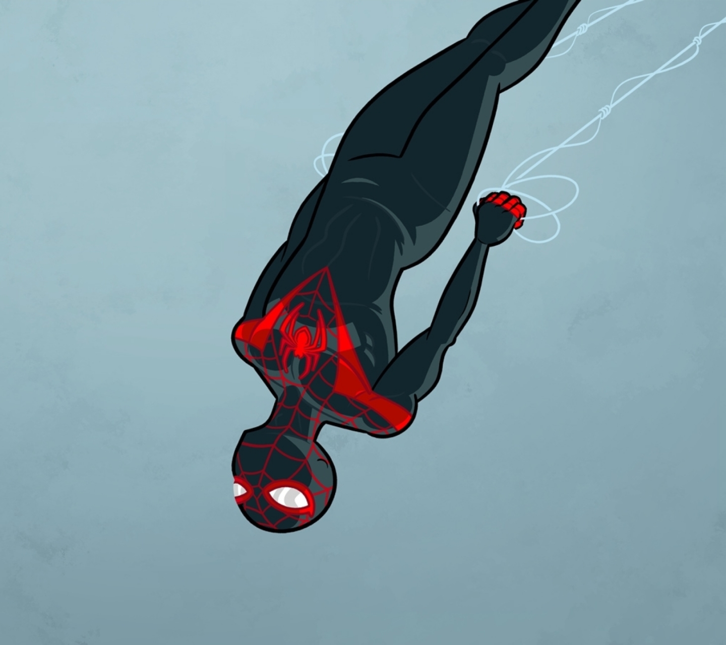 Download mobile wallpaper Spider Man, Comics, Minimalist, Ultimate Spider Man for free.