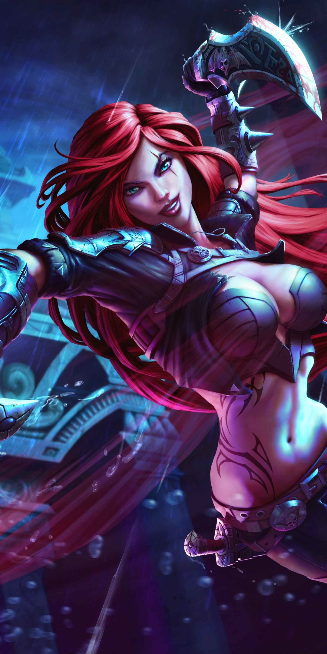 Download mobile wallpaper League Of Legends, Video Game, Katarina (League Of Legends) for free.