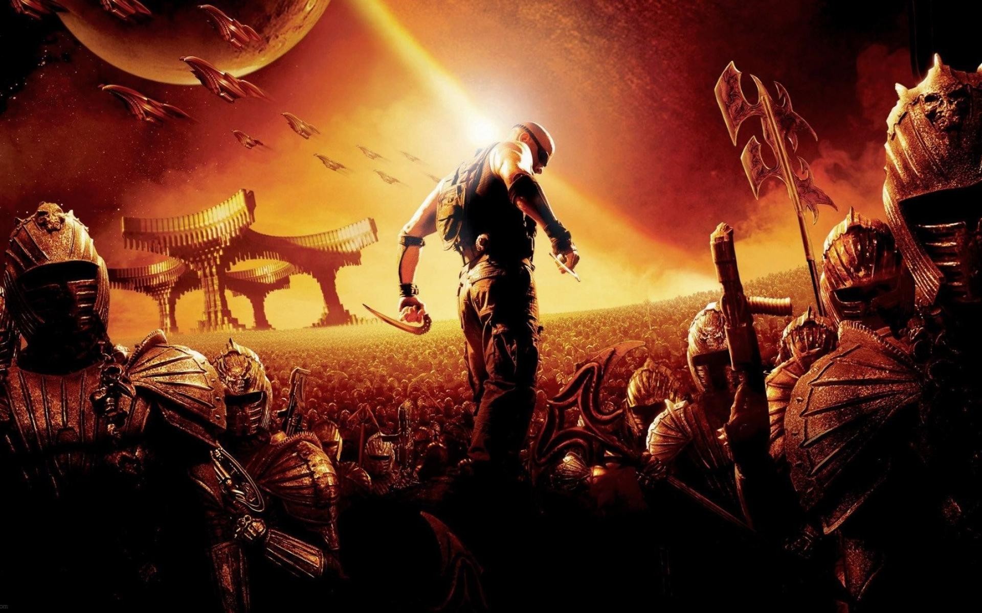 Free download wallpaper Vin Diesel, Movie, Riddick on your PC desktop