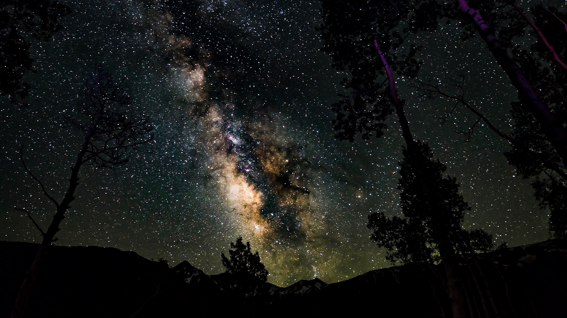 Descarga gratuita de fondo de pantalla para móvil de Estrellas, Noche, Vía Láctea, Tierra/naturaleza.