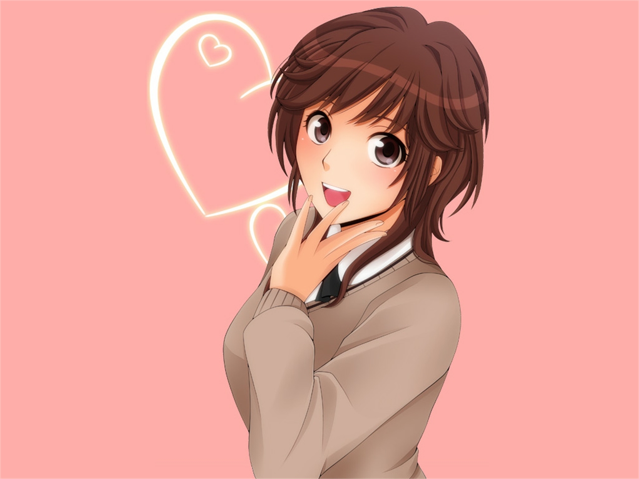 Free download wallpaper Anime, Amagami on your PC desktop