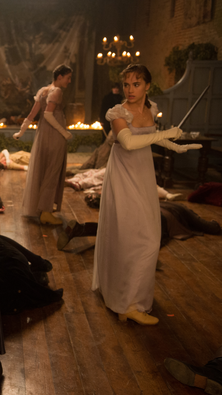movie, pride and prejudice and zombies download HD wallpaper