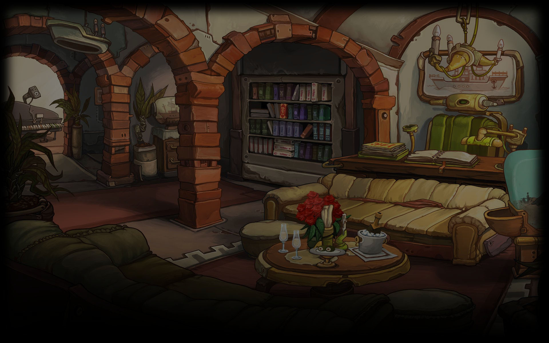 700781 Hintergrundbilder und Chaos Auf Deponia Bilder auf dem Desktop. Laden Sie  Bildschirmschoner kostenlos auf den PC herunter