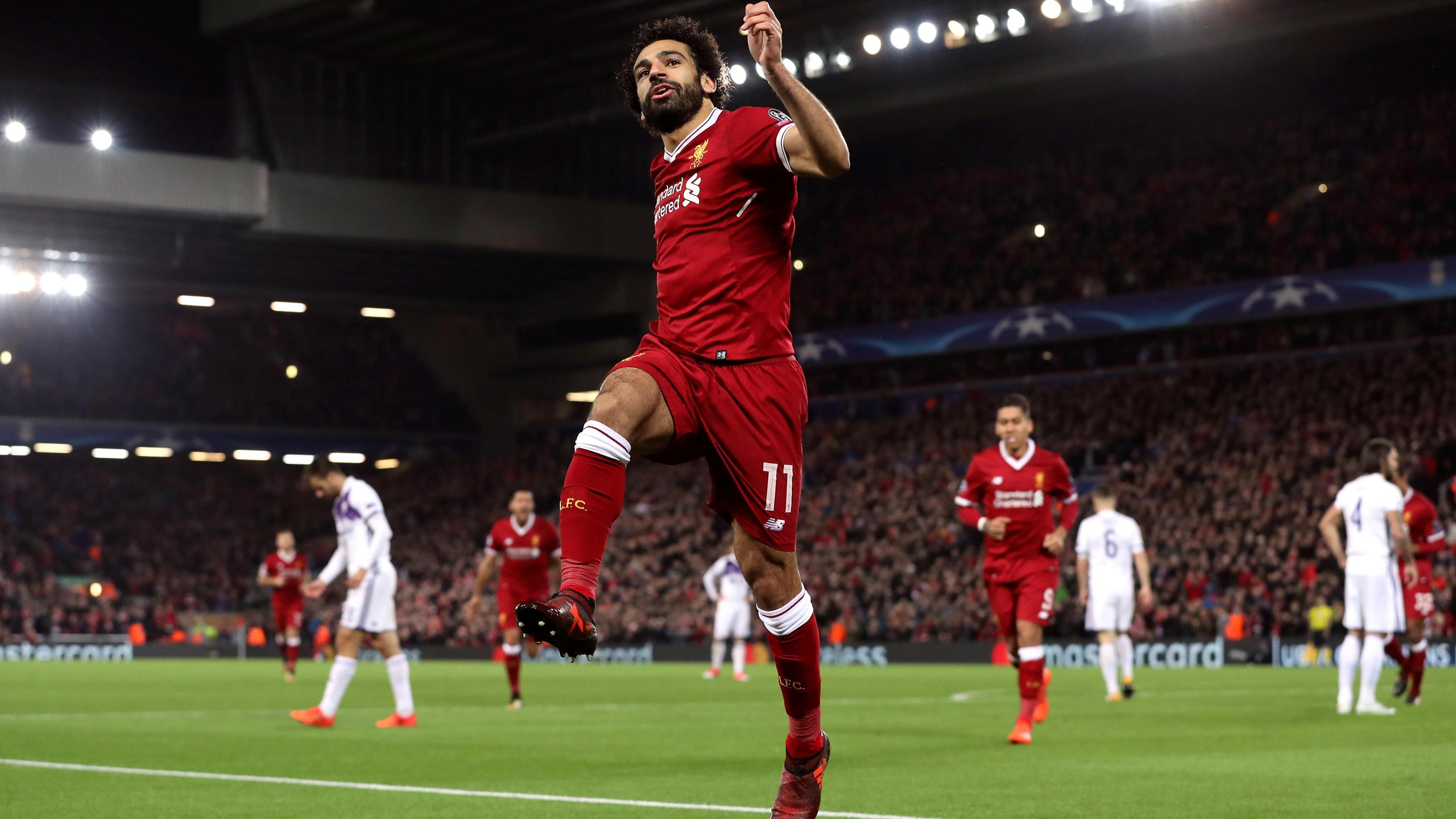 Handy-Wallpaper Sport, Fußball, Ägyptisch, Mohammed Salah kostenlos herunterladen.