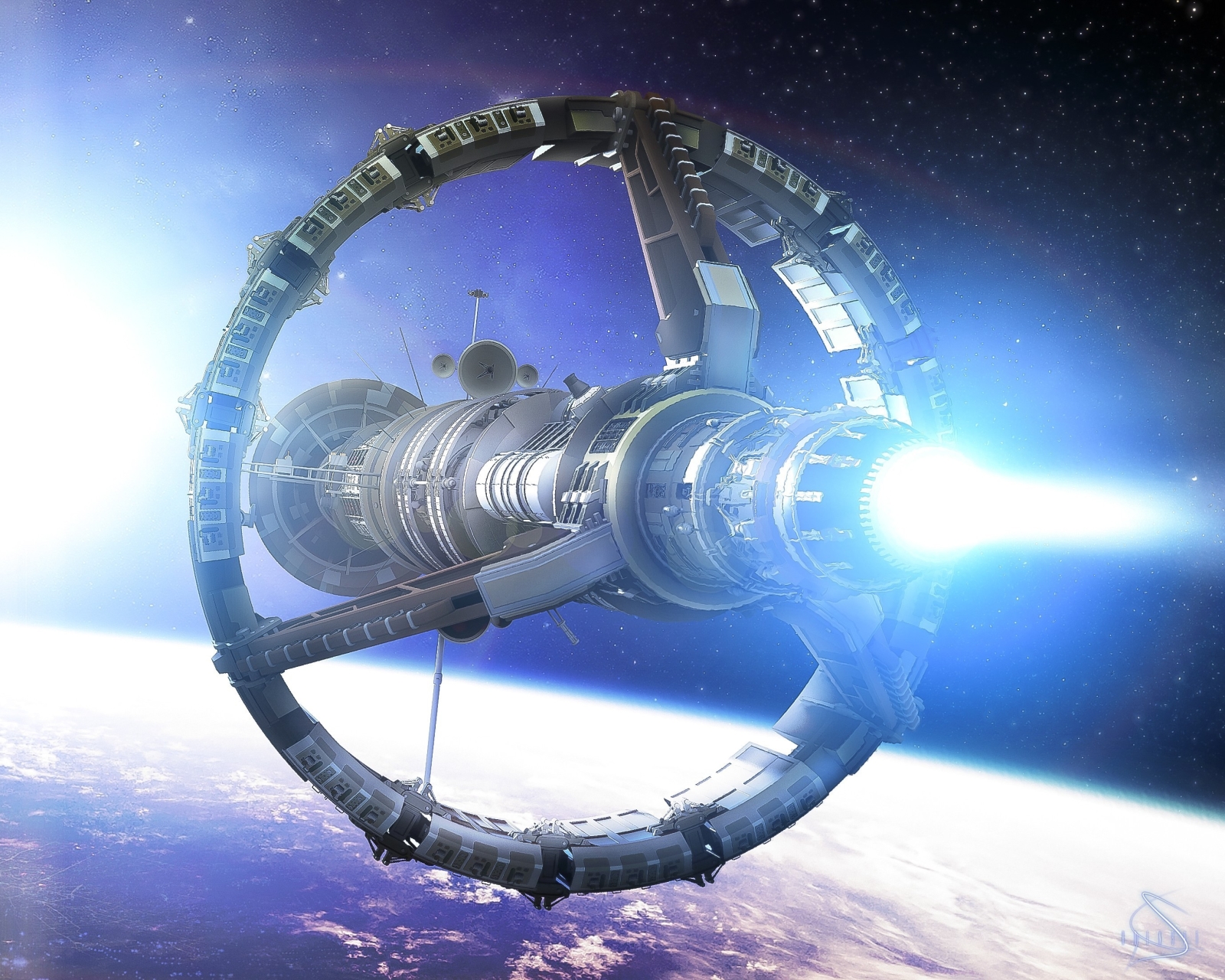 Download mobile wallpaper Spaceship, Sci Fi for free.