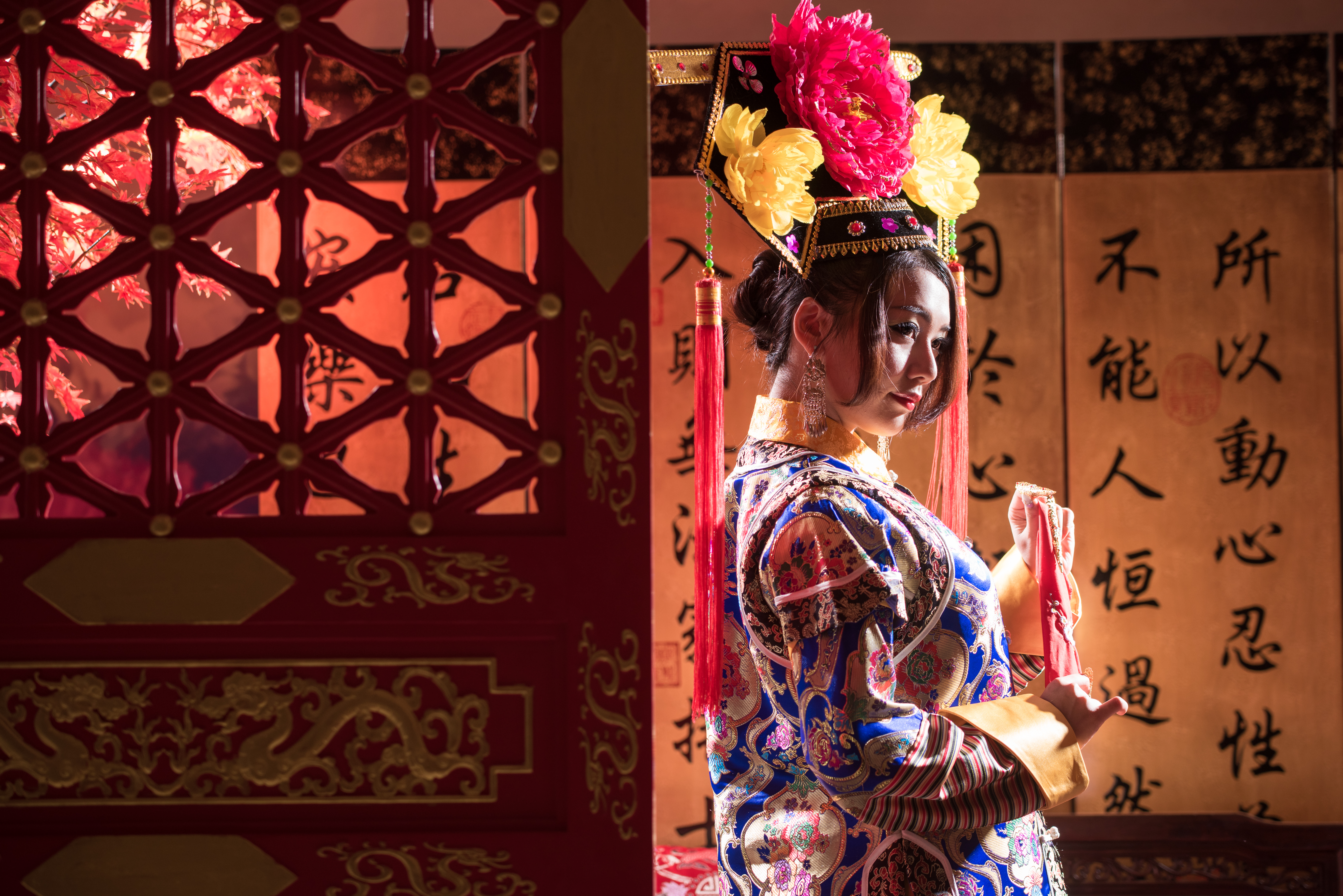 Descarga gratuita de fondo de pantalla para móvil de Chino, Mujeres, Taiwanés, Disfraz Tradicional, Qián Furén.