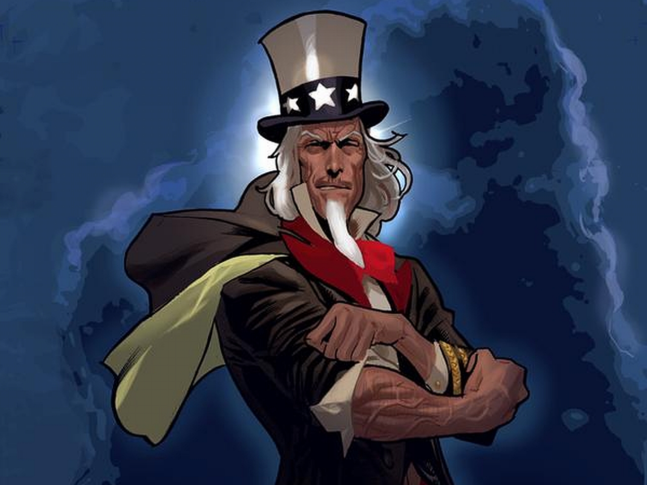 comics, uncle sam and the freedom fighters