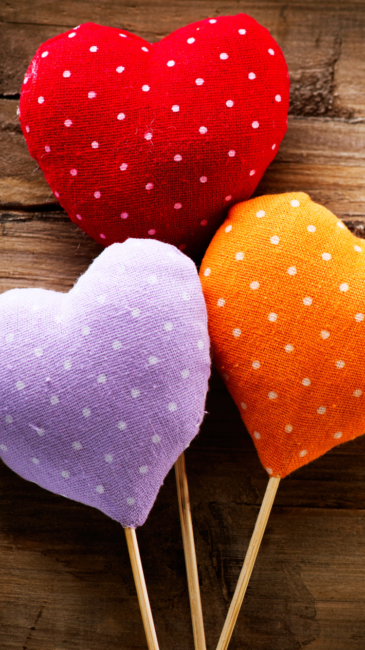 Download mobile wallpaper Valentine's Day, Holiday, Heart Shaped for free.