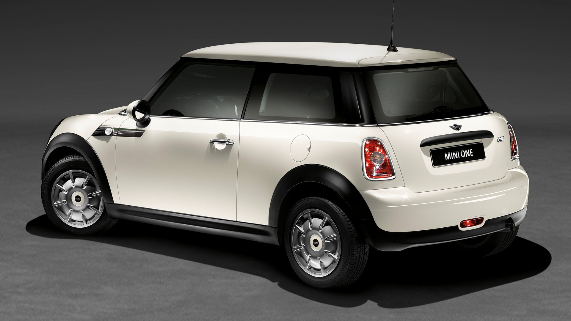 Download mobile wallpaper Car, Mini, Vehicles, White Car, Mini One Minimalism Line for free.