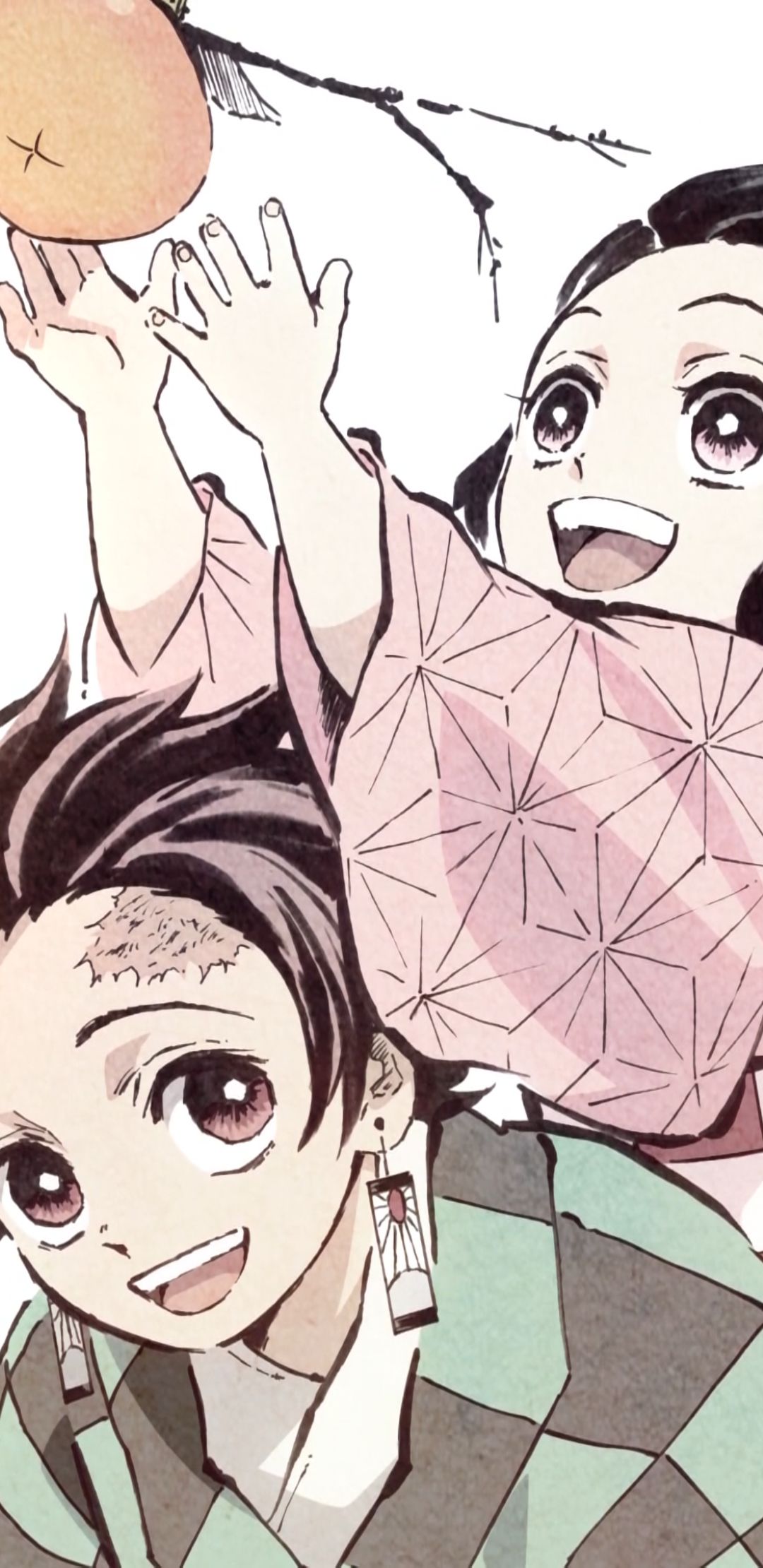 Descarga gratuita de fondo de pantalla para móvil de Animado, Nezuko Kamado, Demon Slayer: Kimetsu No Yaiba, Tanjiro Kamado.