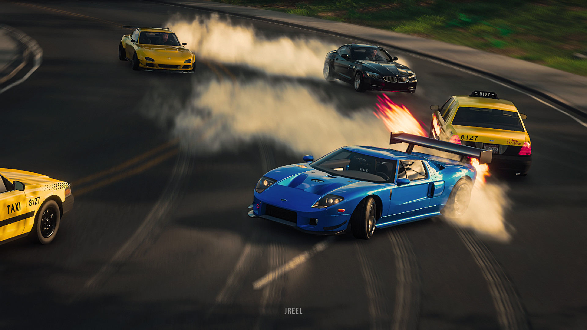 Download mobile wallpaper Ford, Ford Gt, Video Game, The Crew 2 for free.