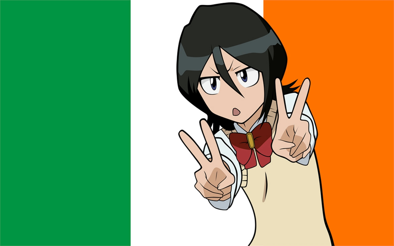 Handy-Wallpaper Bleach, Rukia Kuchiki, Animes kostenlos herunterladen.