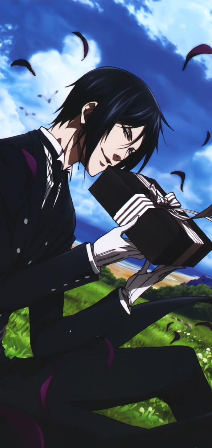 Téléchargez des papiers peints mobile Animé, Black Butler, Sebastian Michaelis gratuitement.