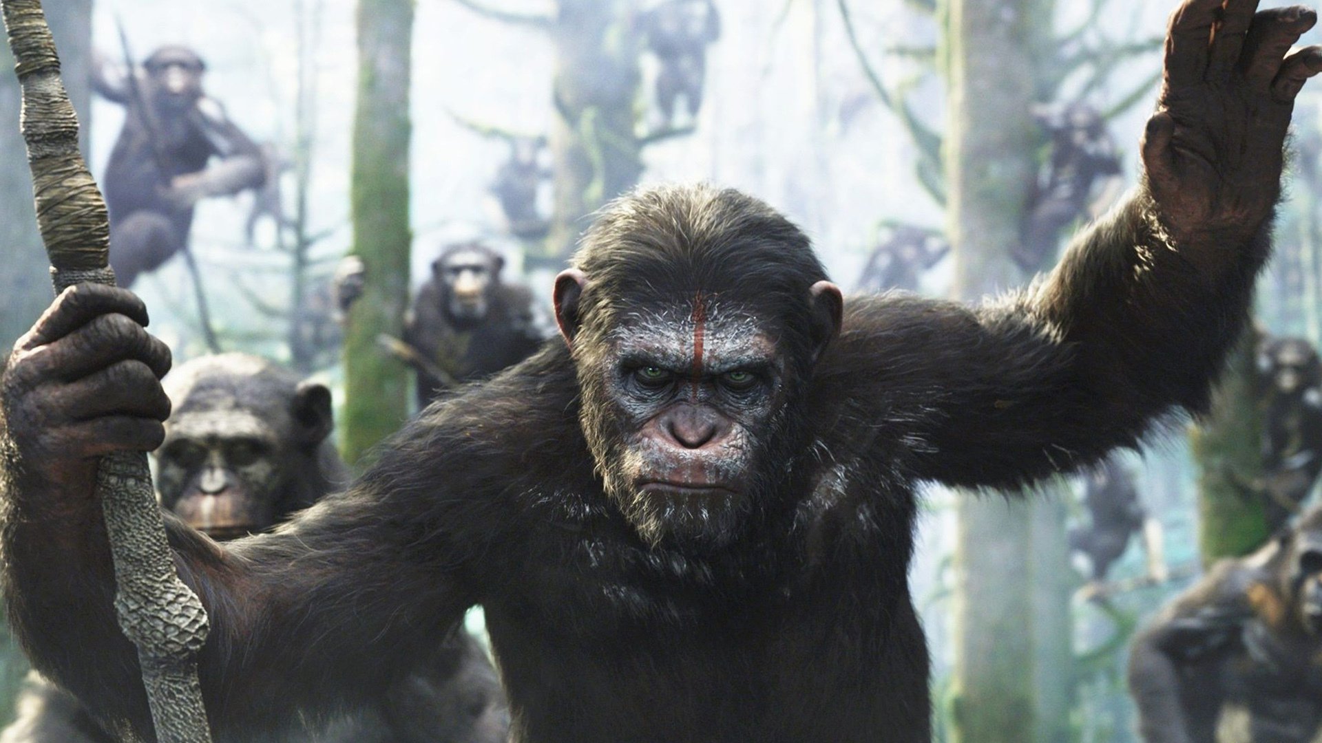 792259 baixar papel de parede filme, planeta dos macacos: o confronto - protetores de tela e imagens gratuitamente
