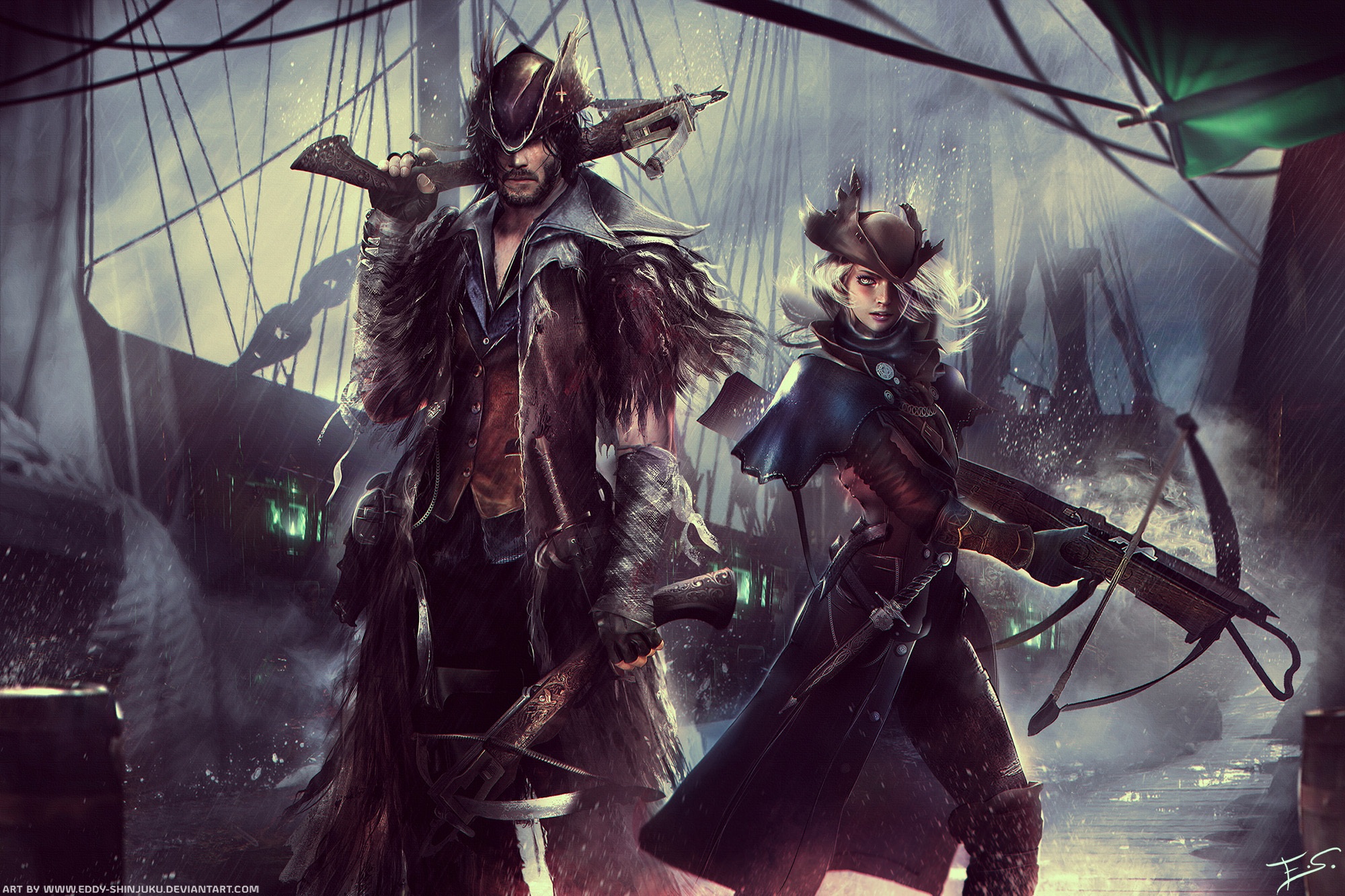 Download mobile wallpaper Crossover, Video Game, Dungeons & Dragons, Bloodborne for free.