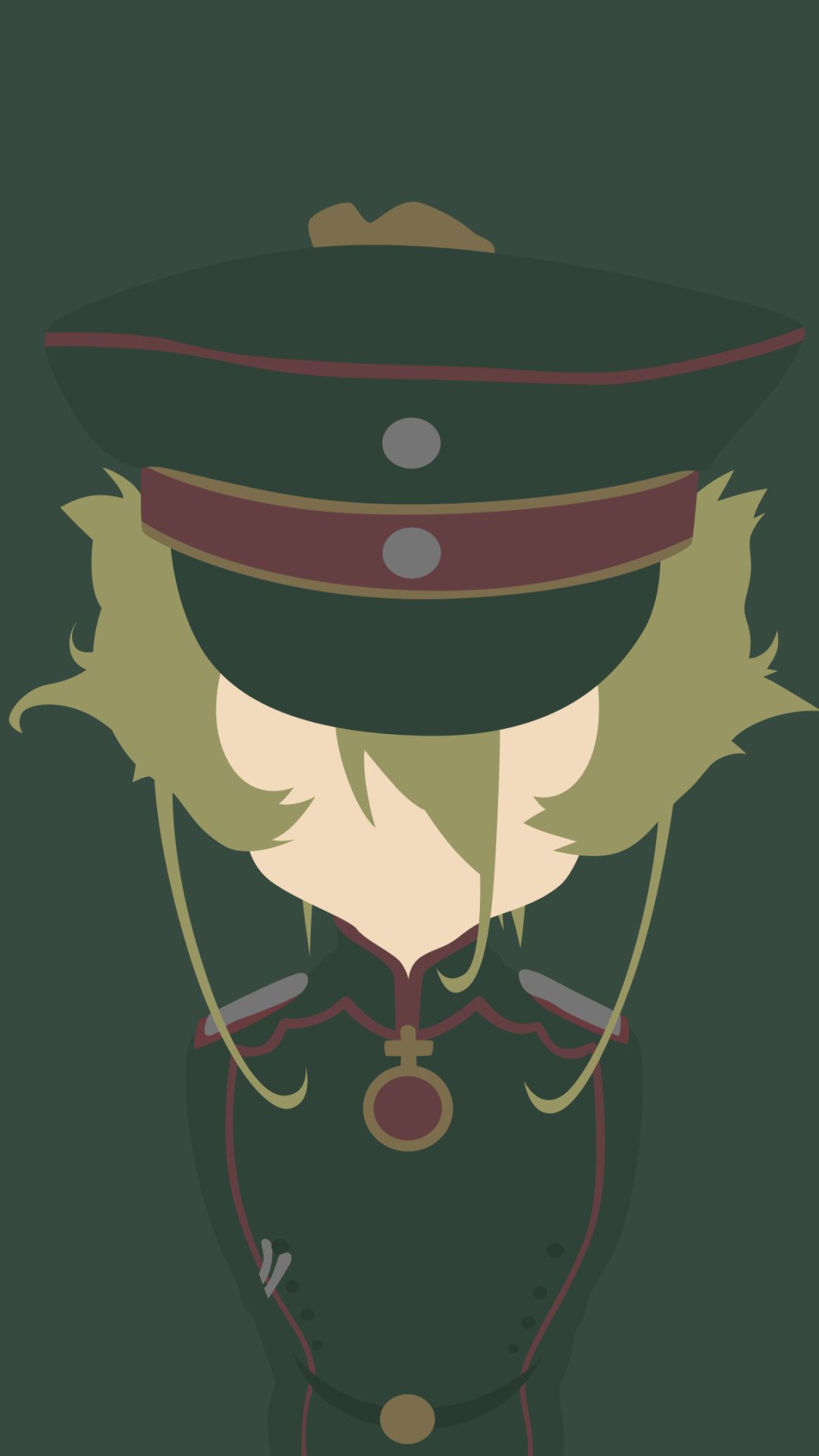 Handy-Wallpaper Animes, Youjo Senki, Tanja Degurechaff kostenlos herunterladen.