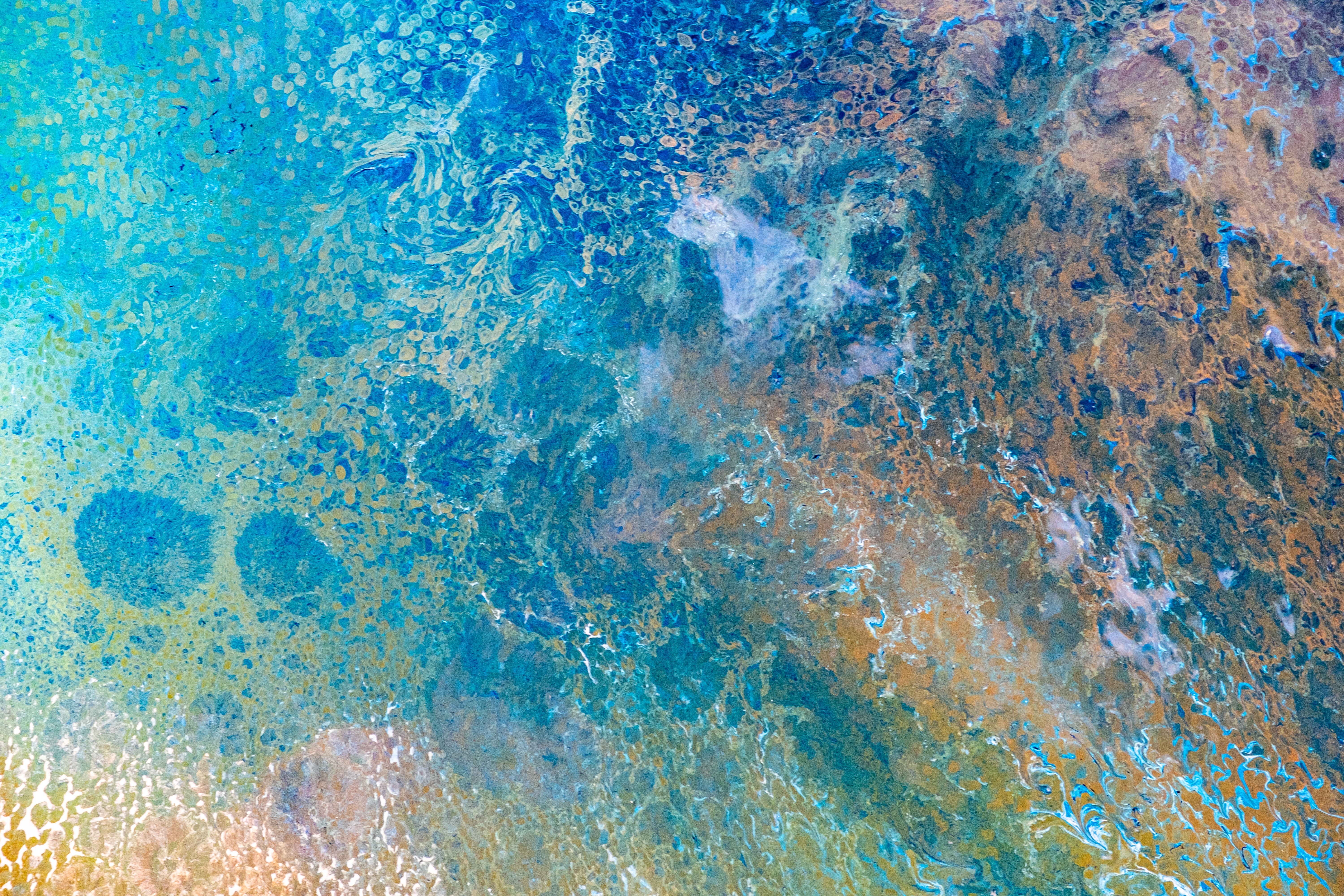 Download mobile wallpaper Stains, Spots, Divorces, Liquid, Abstract, Texture for free.