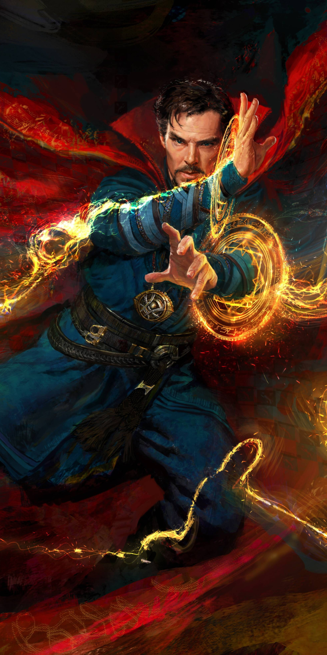 Download mobile wallpaper Benedict Cumberbatch, Movie, Doctor Strange for free.