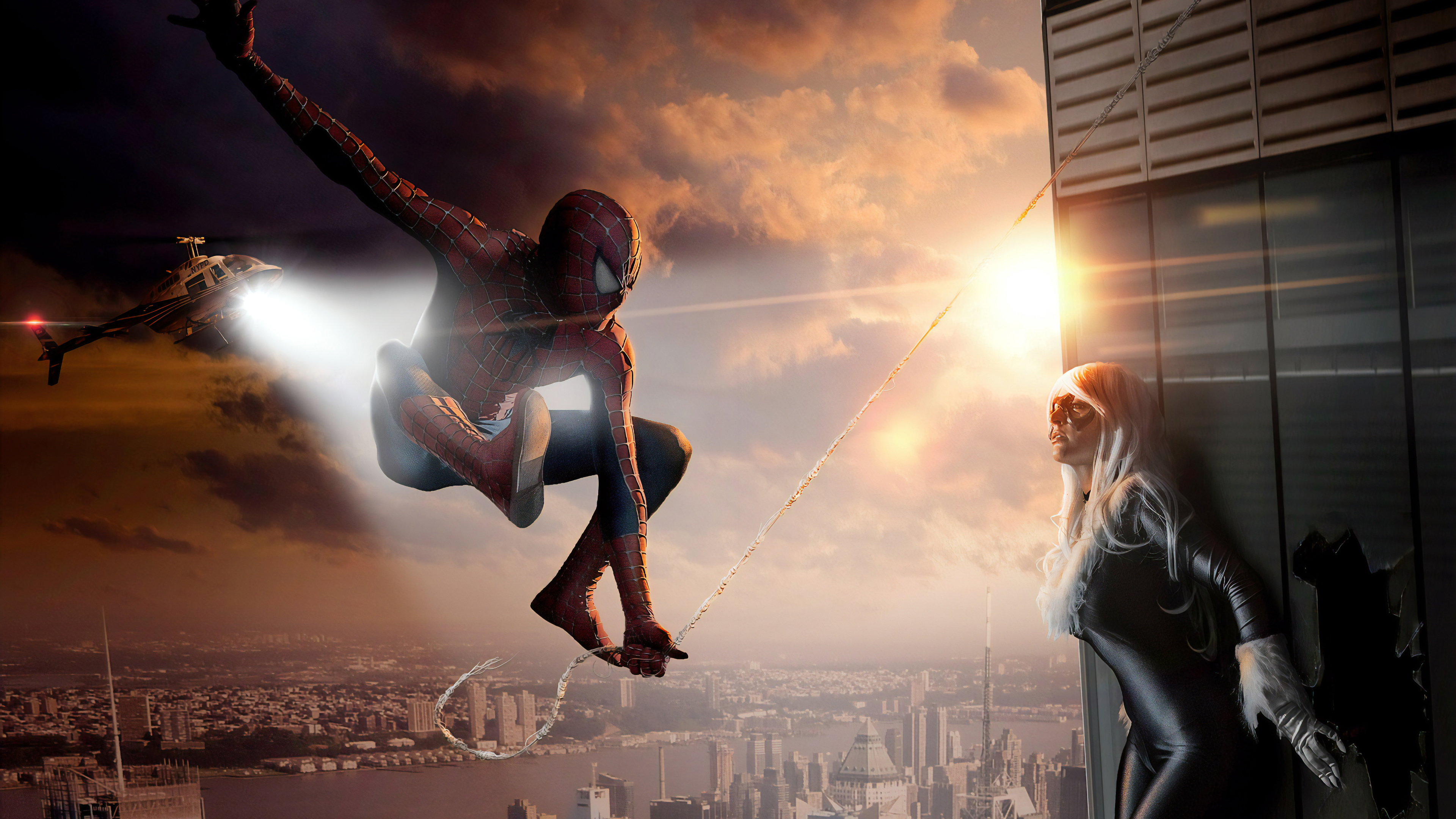 Téléchargez gratuitement l'image Spider Man, Bande Dessinées, Chat Noir (Marvel Comics) sur le bureau de votre PC