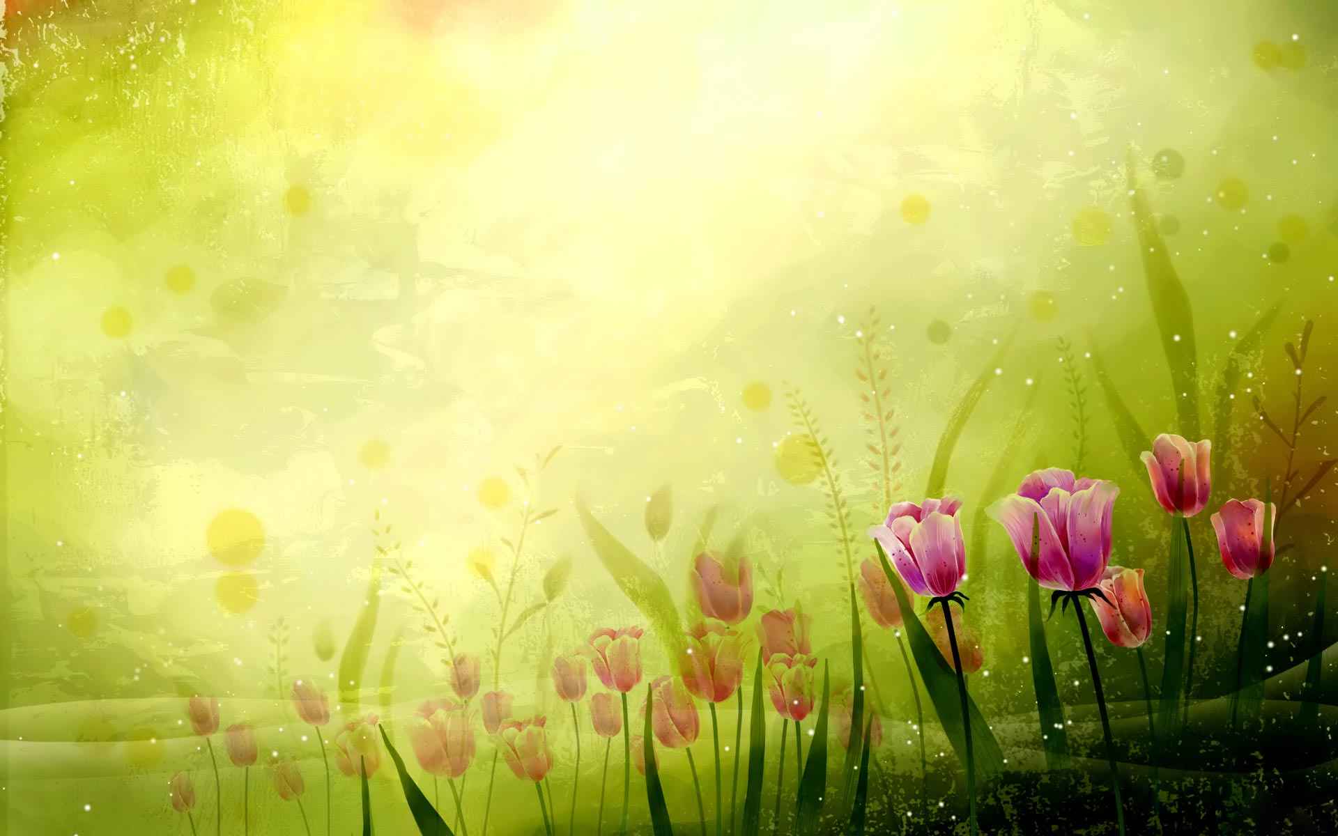 Free download wallpaper Flowers, Flower, Artistic, Sujash on your PC desktop