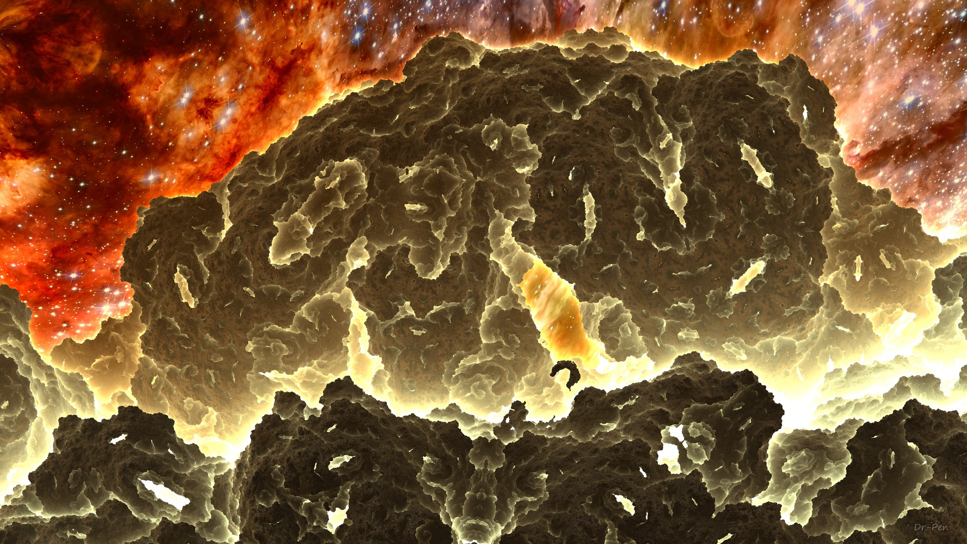 Download mobile wallpaper Abstract, 3D, Fractal, Space, Sci Fi, Cgi, Mandelbulb 3D for free.