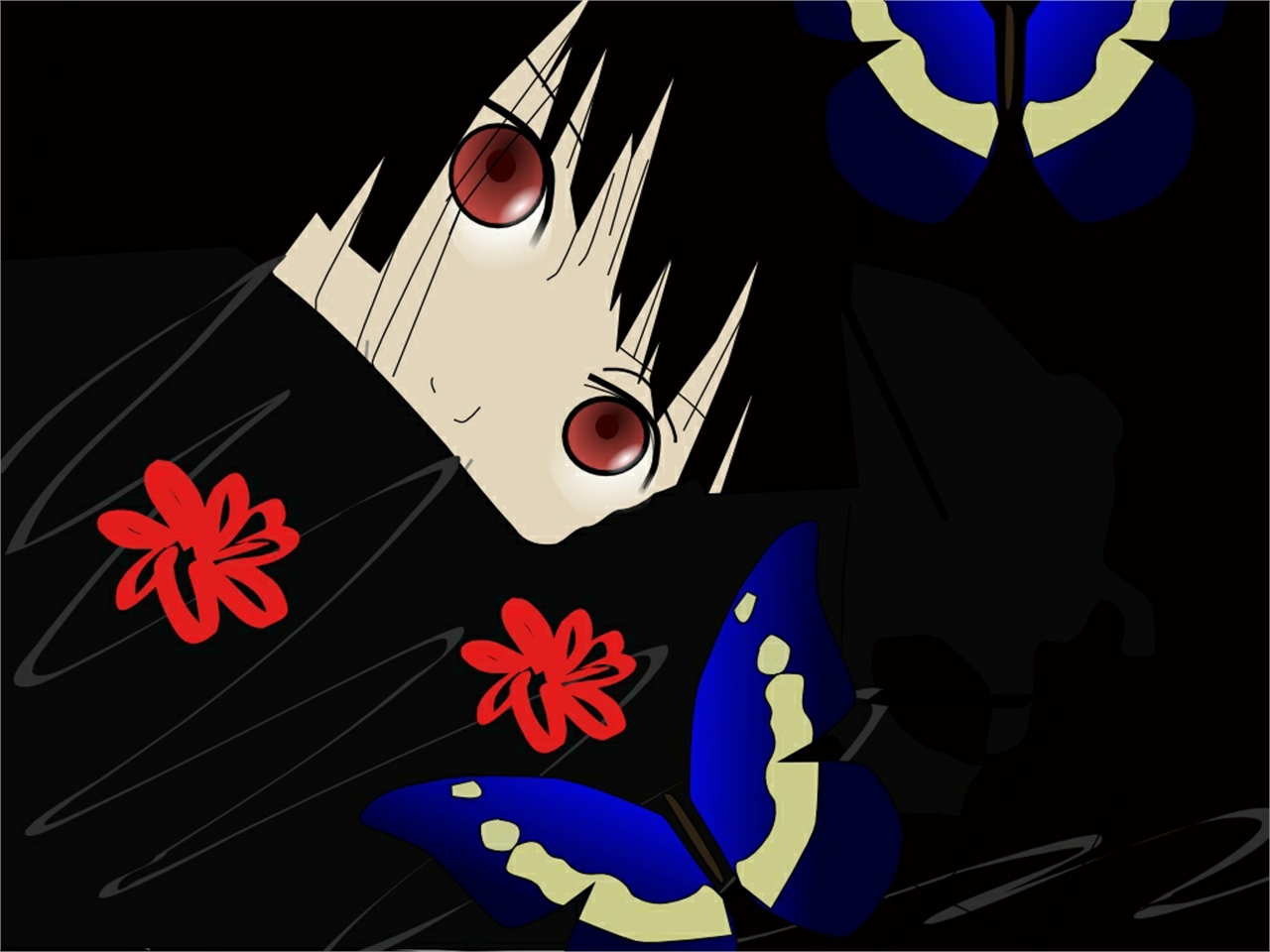 Download mobile wallpaper Anime, Jigoku Shōjo for free.