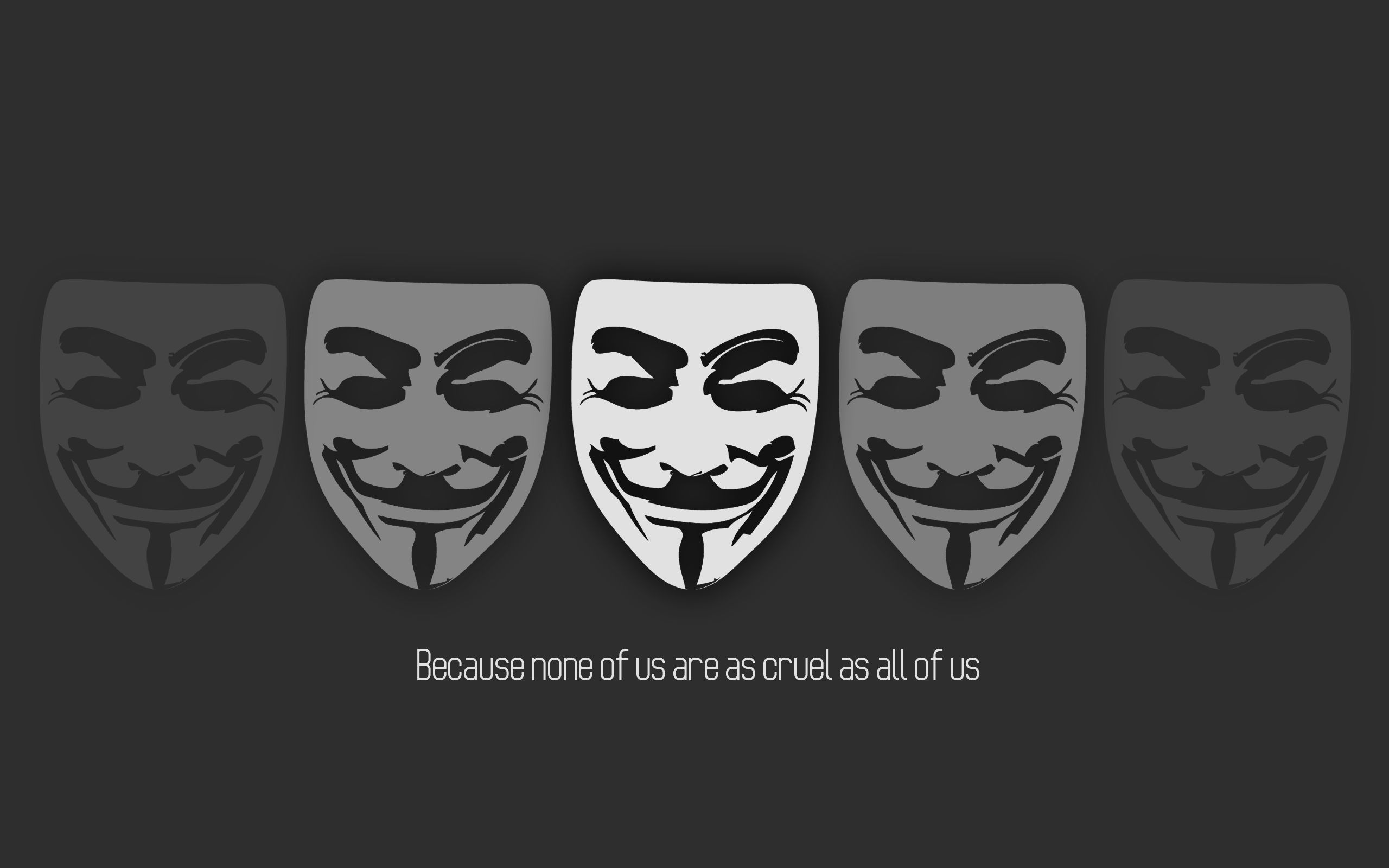 Free download wallpaper Technology, Anonymous on your PC desktop